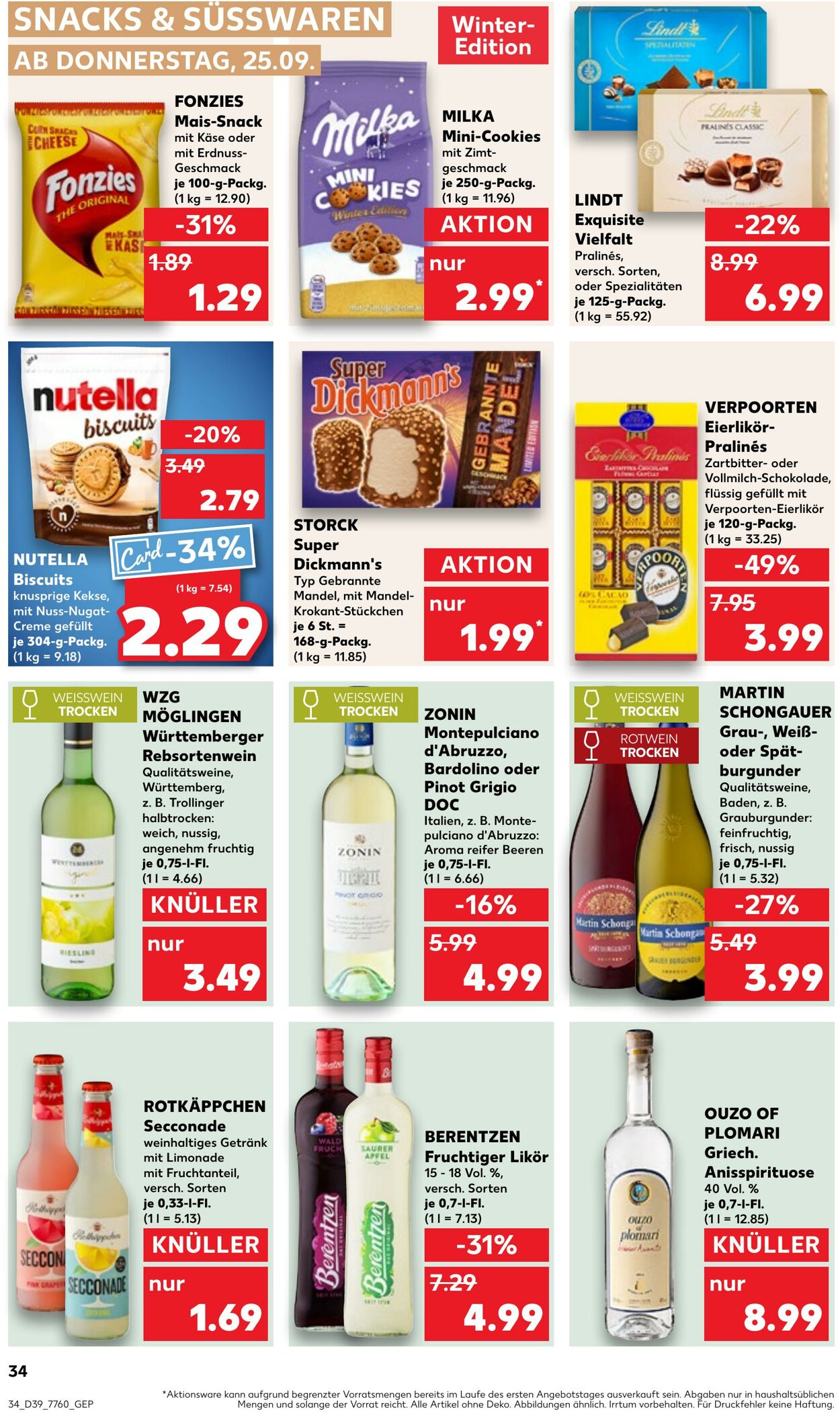 Prospekt Kaufland 28.09.2025 - 01.10.2025