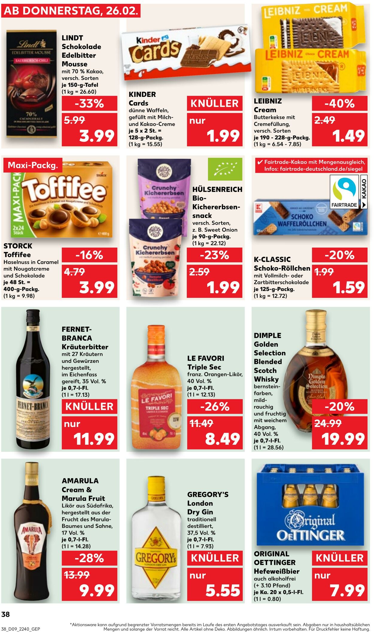 Prospekt Kaufland 26.02.2026 - 04.03.2026