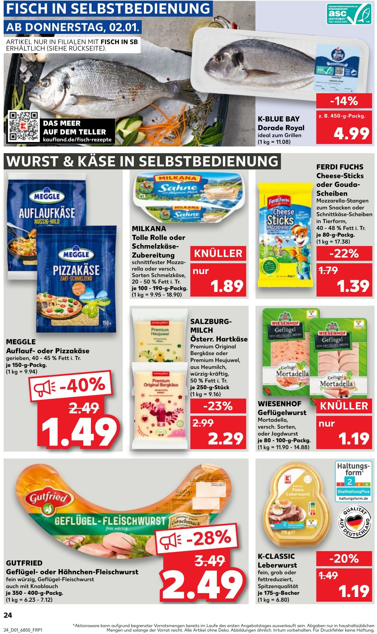 Prospekt Kaufland 02.01.2025 - 08.01.2025