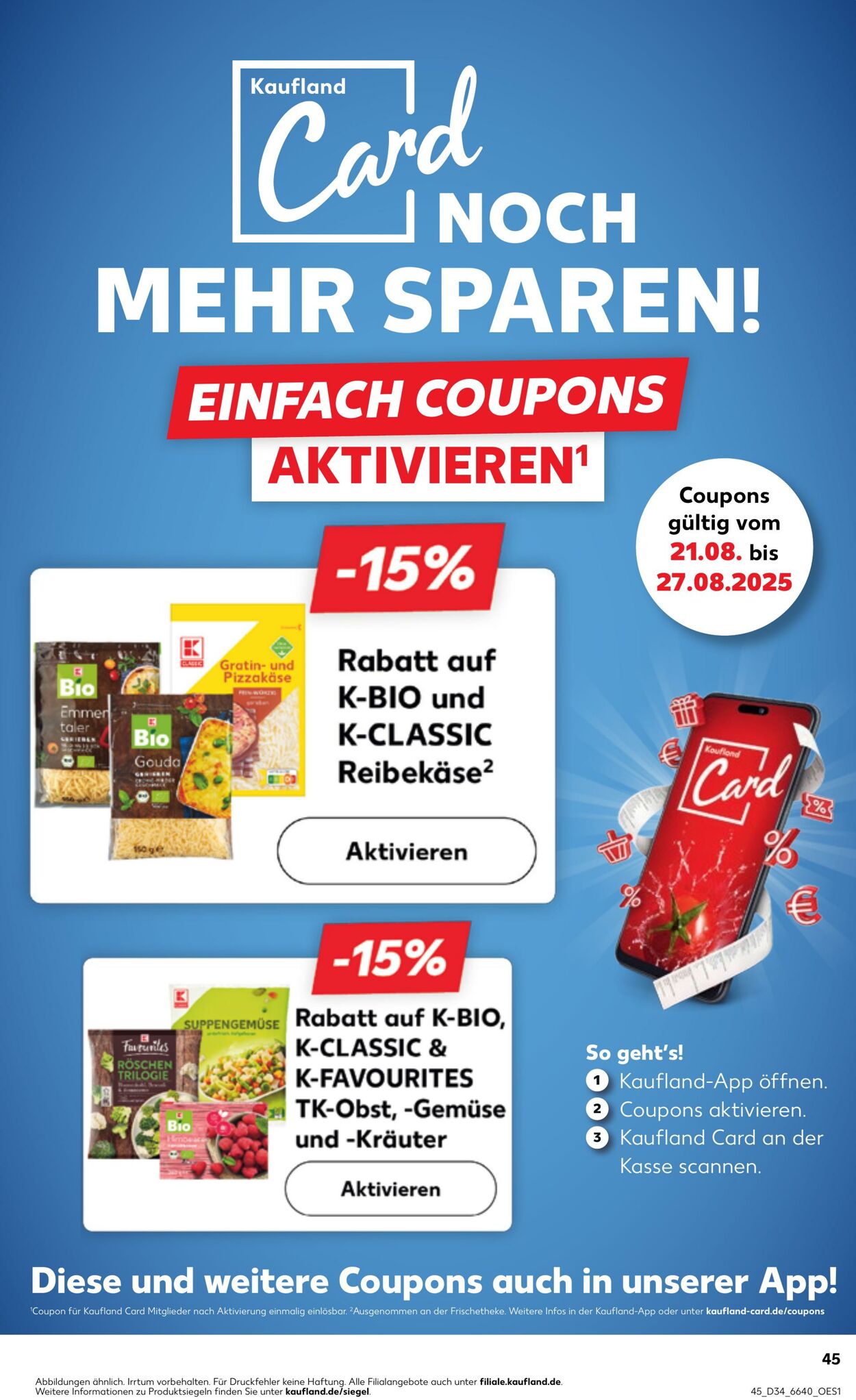 Prospekt Kaufland 21.08.2025 - 27.08.2025