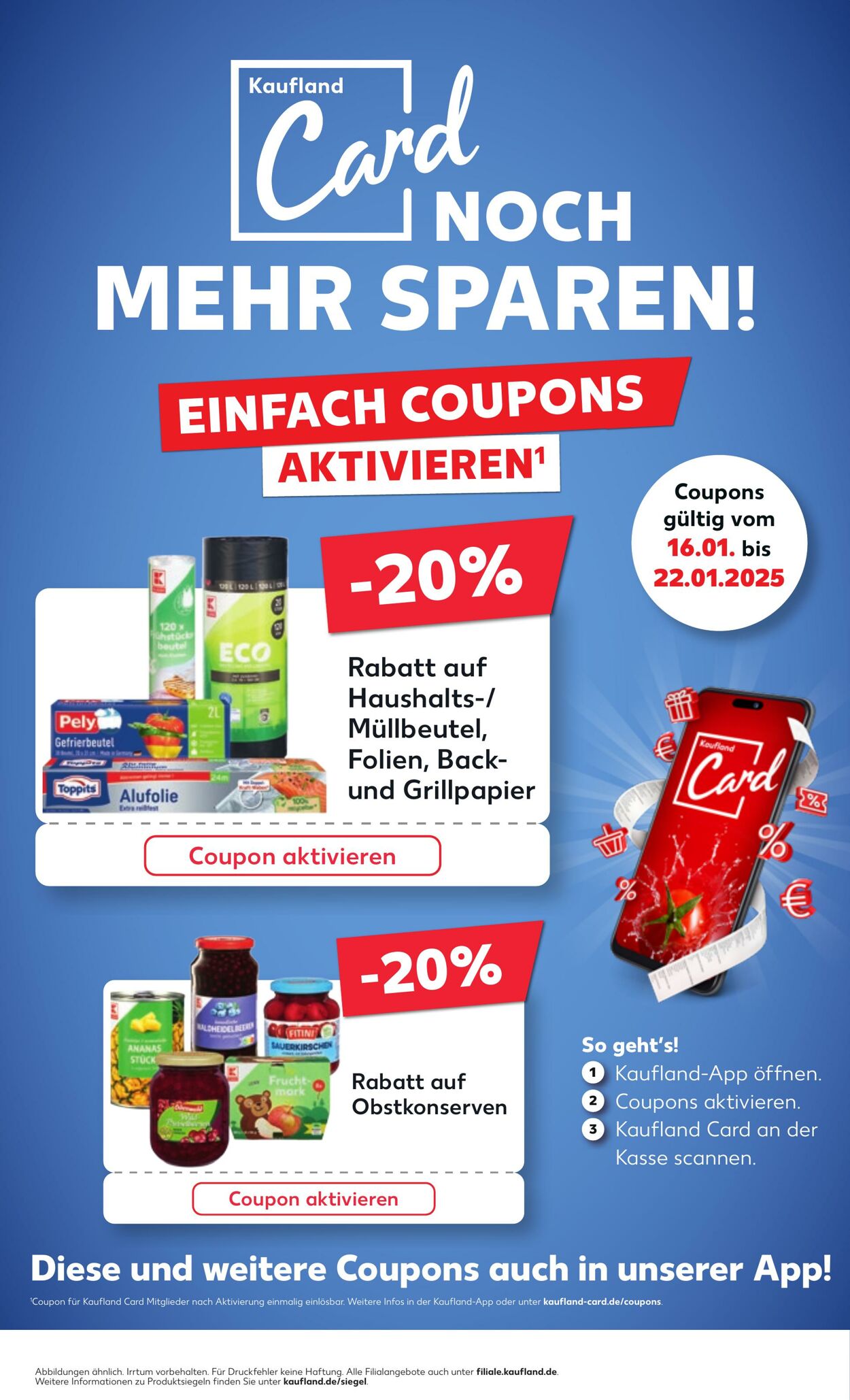 Prospekt Kaufland 16.01.2025 - 22.01.2025