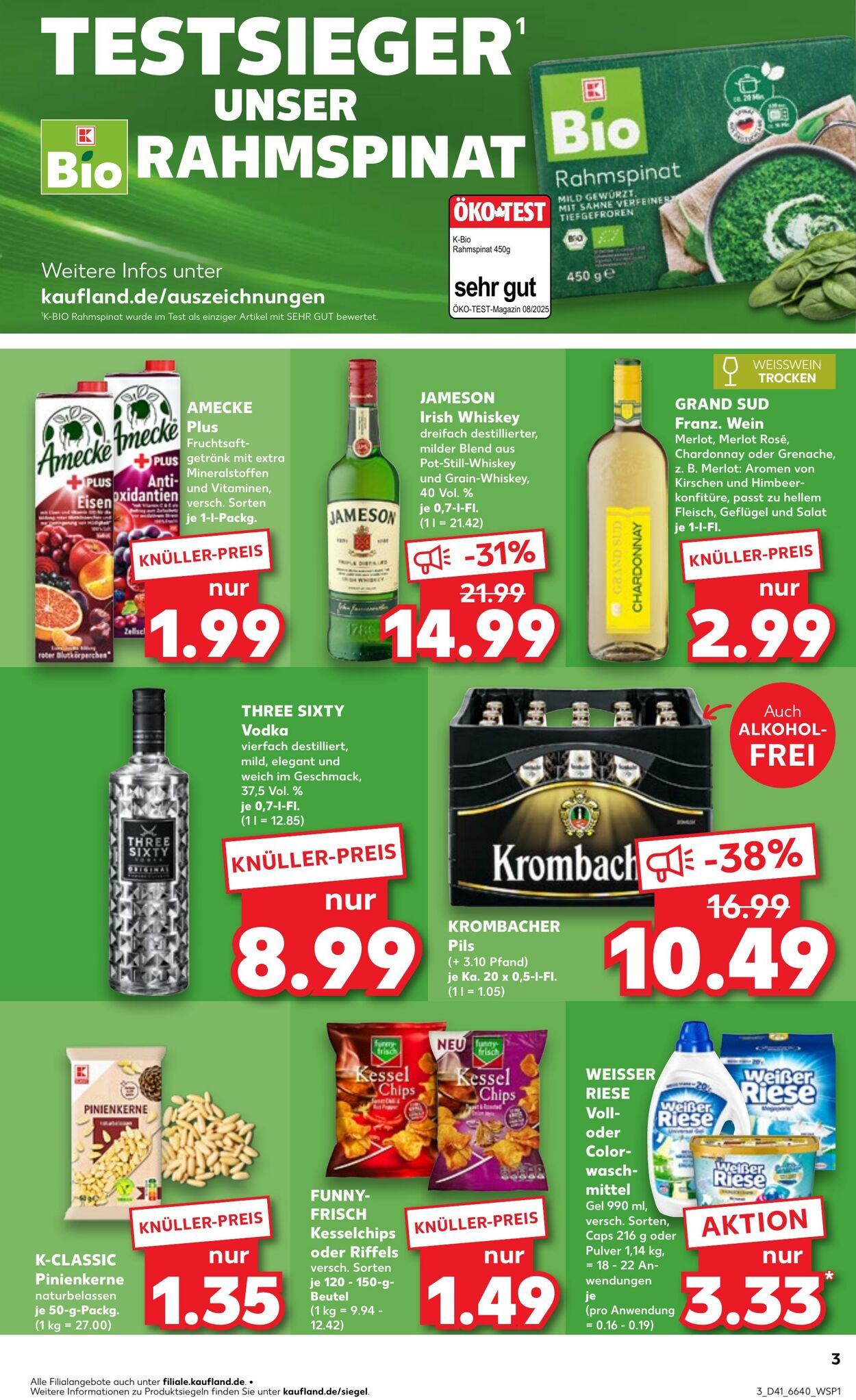 Prospekt Kaufland 12.10.2025 - 15.10.2025