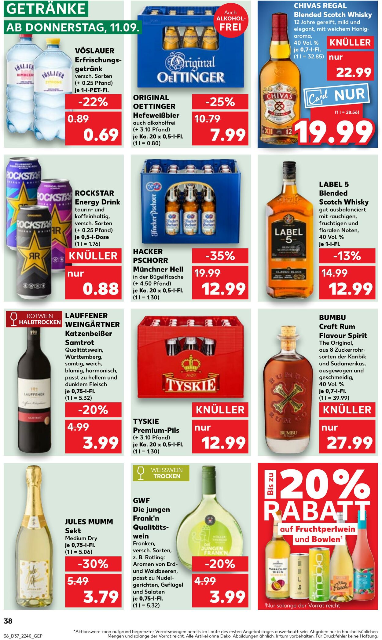 Prospekt Kaufland 14.09.2025 - 17.09.2025