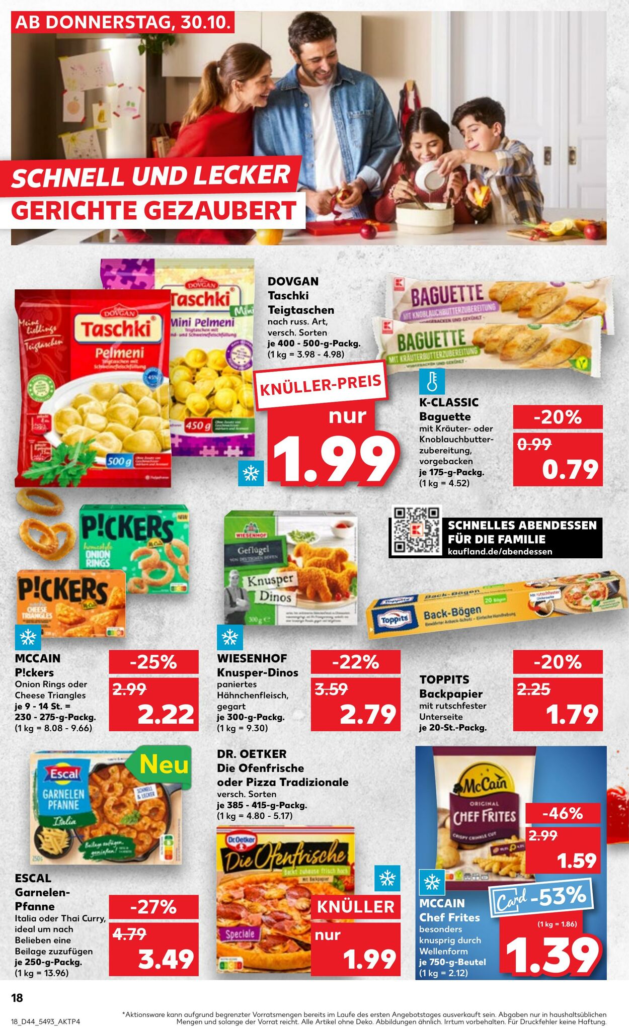 Prospekt Kaufland 30.10.2025 - 05.11.2025