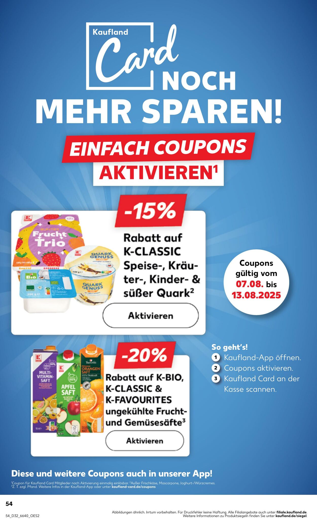 Prospekt Kaufland 07.08.2025 - 13.08.2025