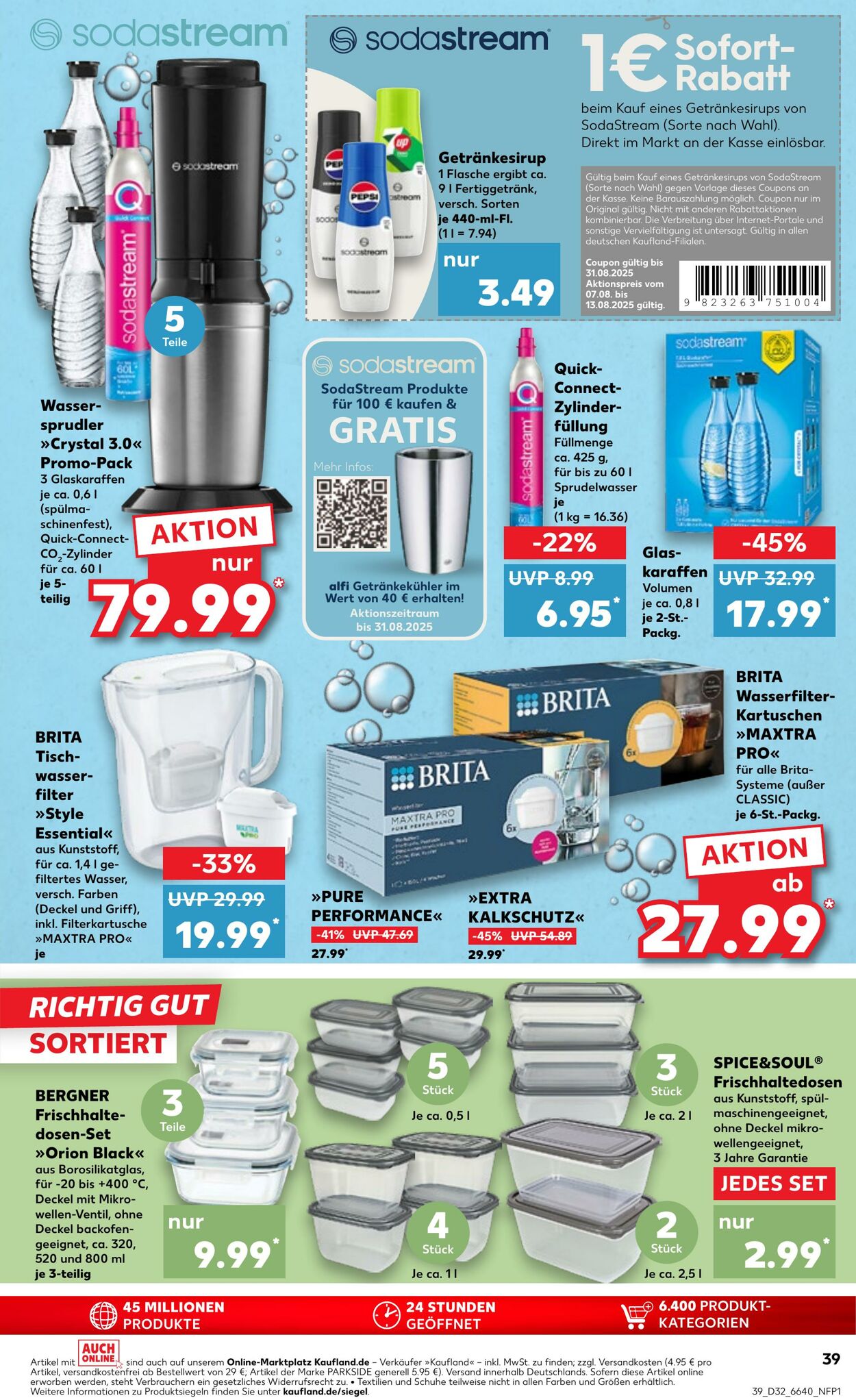 Prospekt Kaufland 07.08.2025 - 13.08.2025