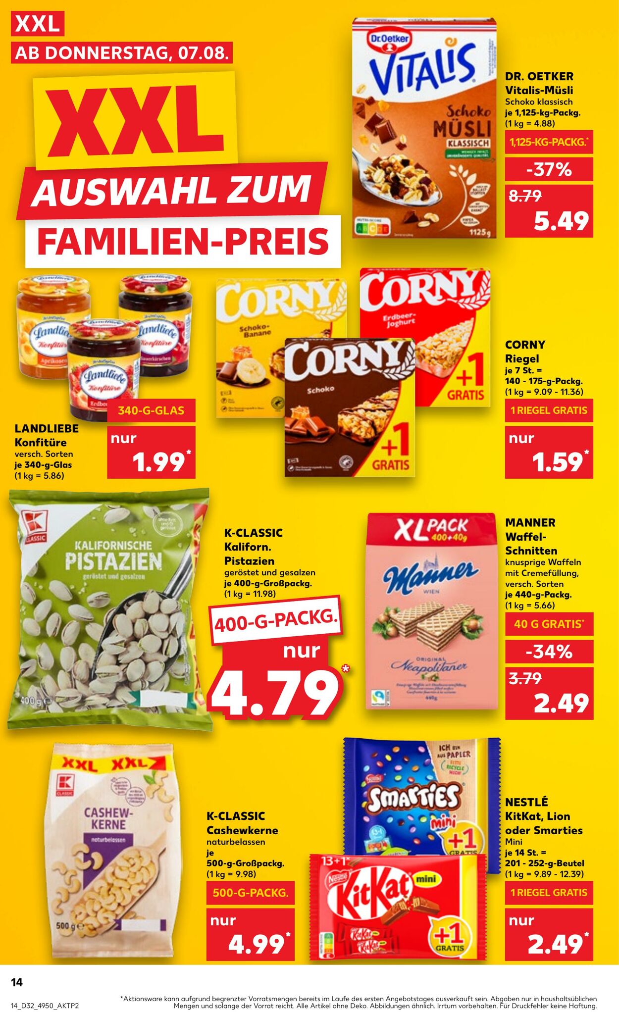 Prospekt Kaufland 07.08.2025 - 13.08.2025