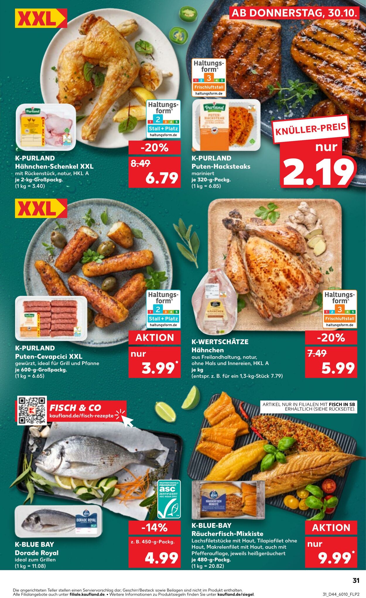 Prospekt Kaufland 30.10.2025 - 05.11.2025