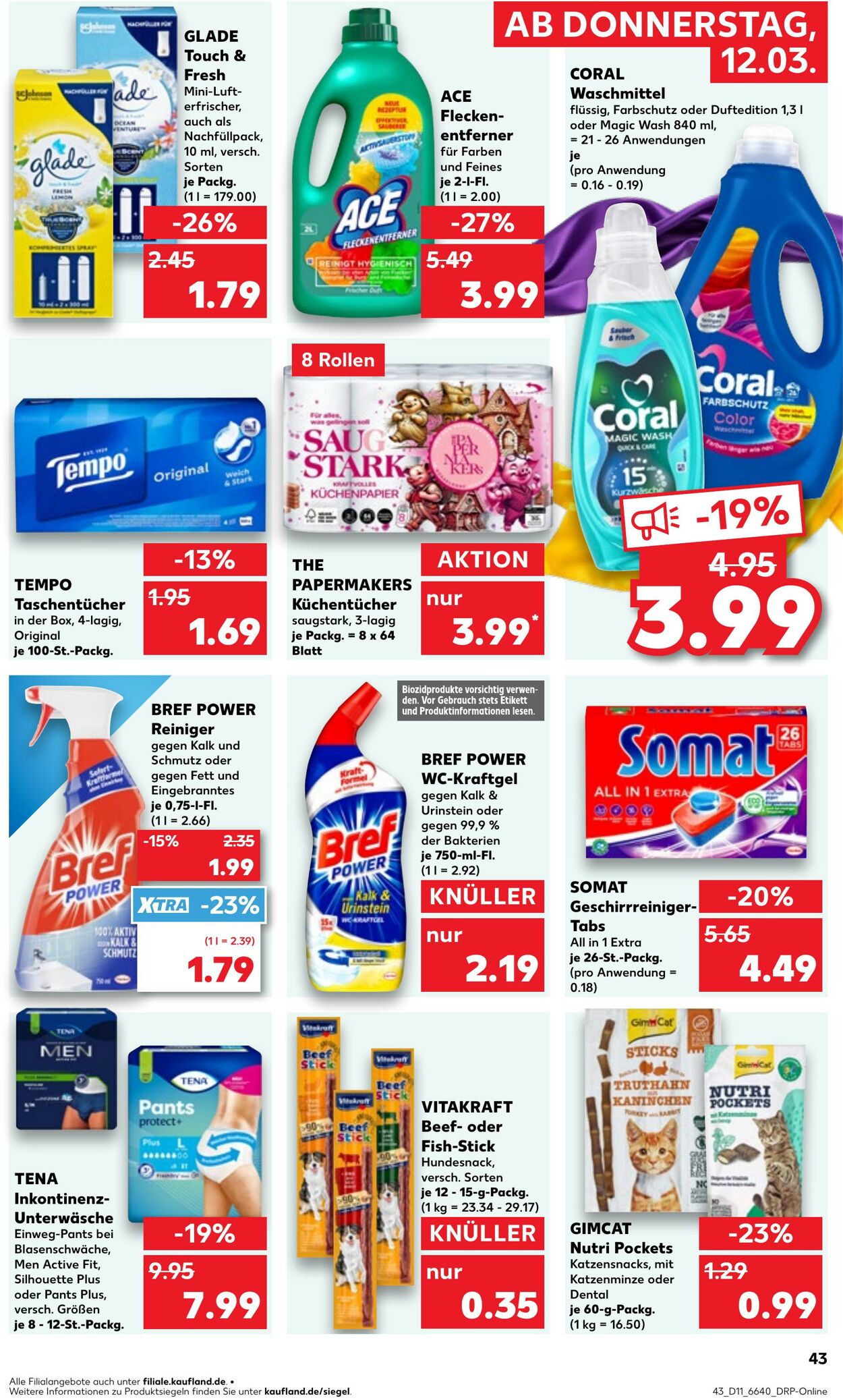 Prospekt Kaufland 12.03.2026 - 18.03.2026