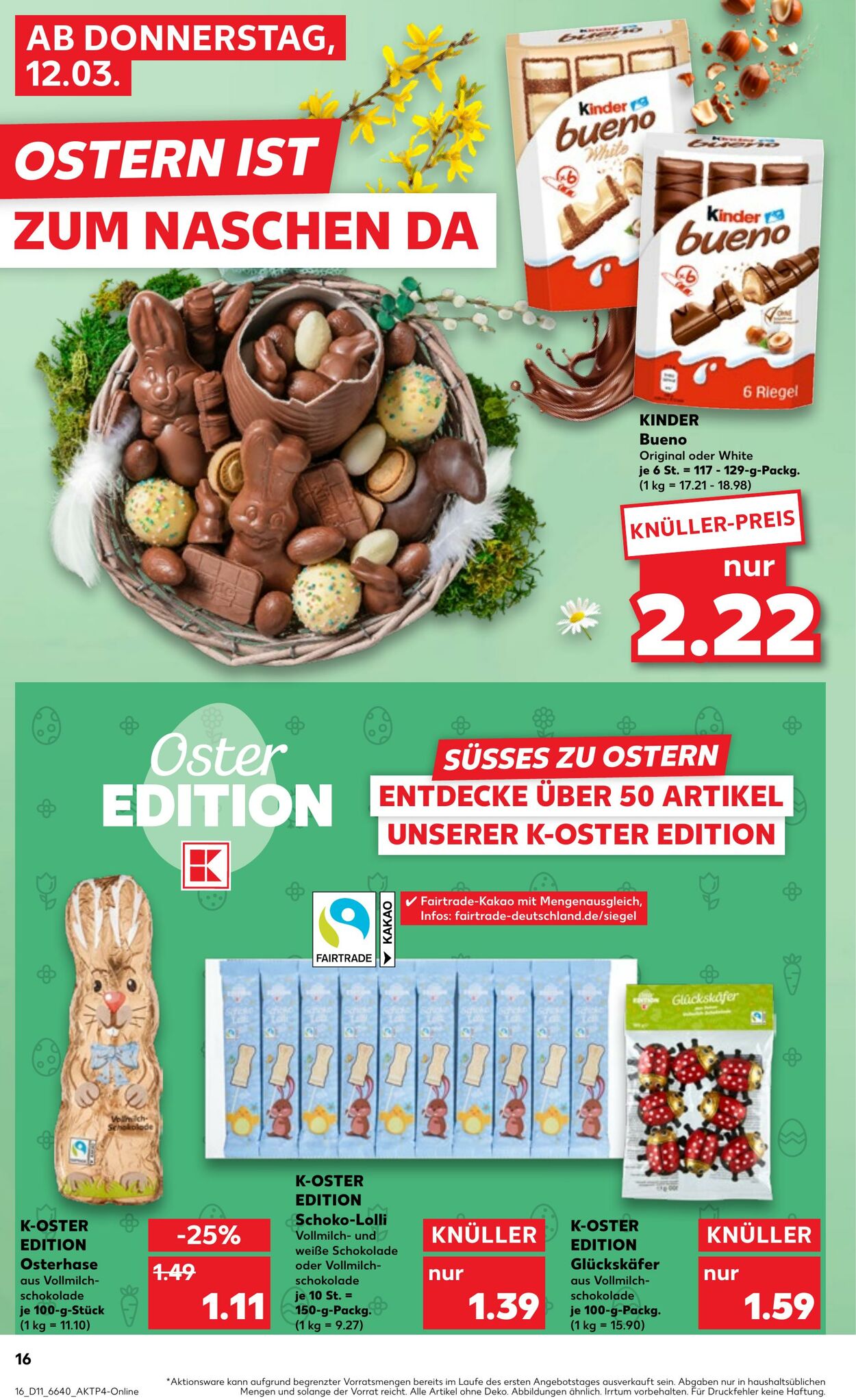 Prospekt Kaufland 12.03.2026 - 18.03.2026