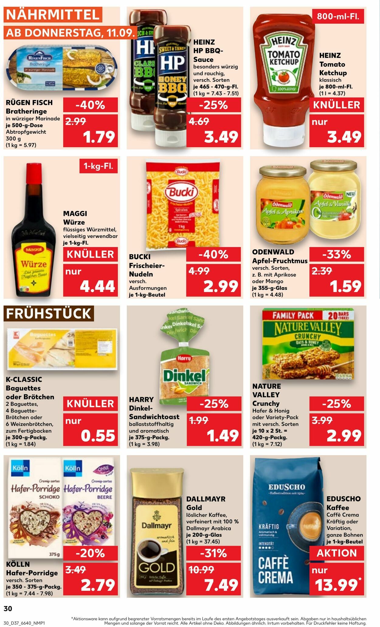 Prospekt Kaufland 11.09.2025 - 17.09.2025
