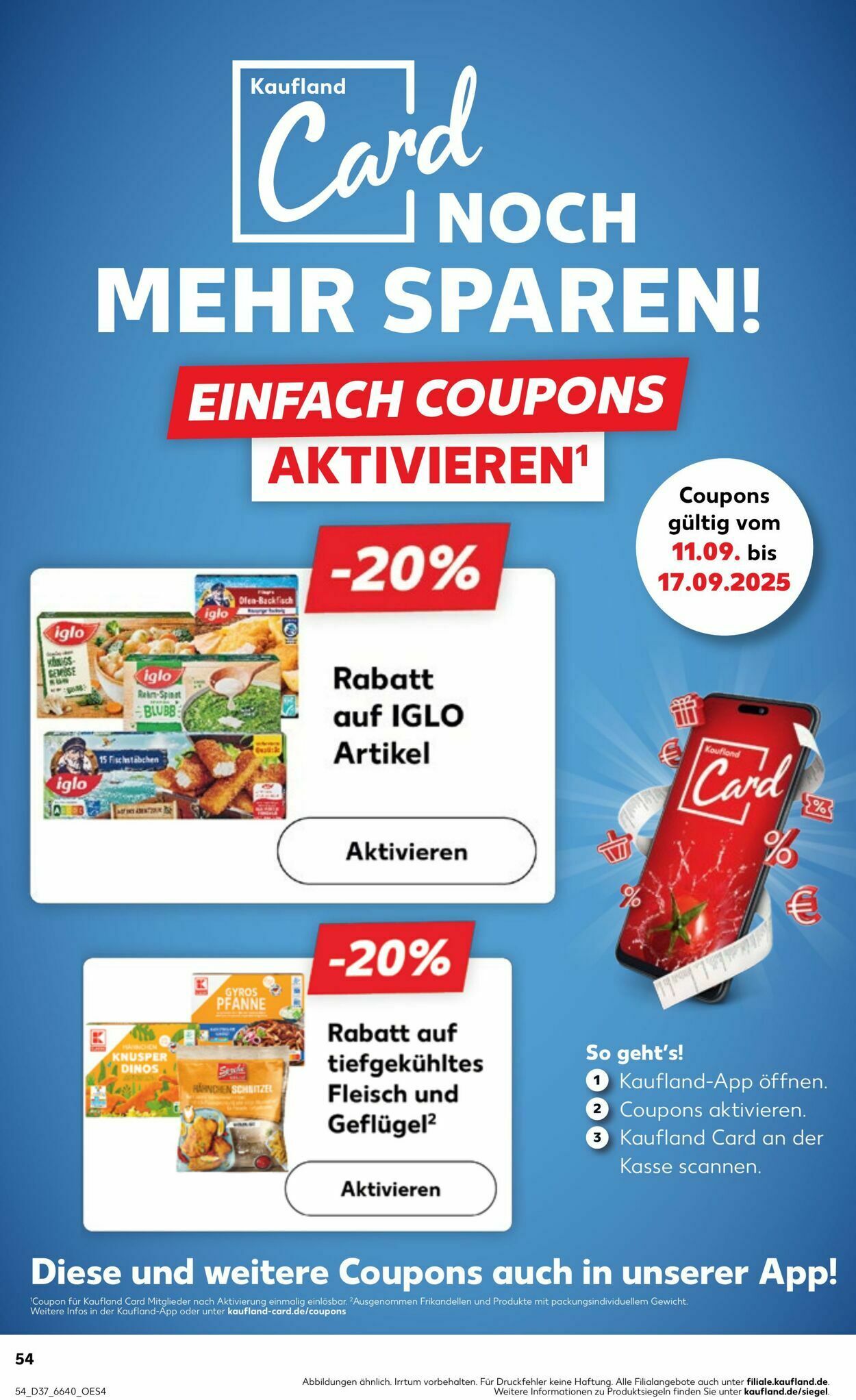 Prospekt Kaufland 11.09.2025 - 17.09.2025