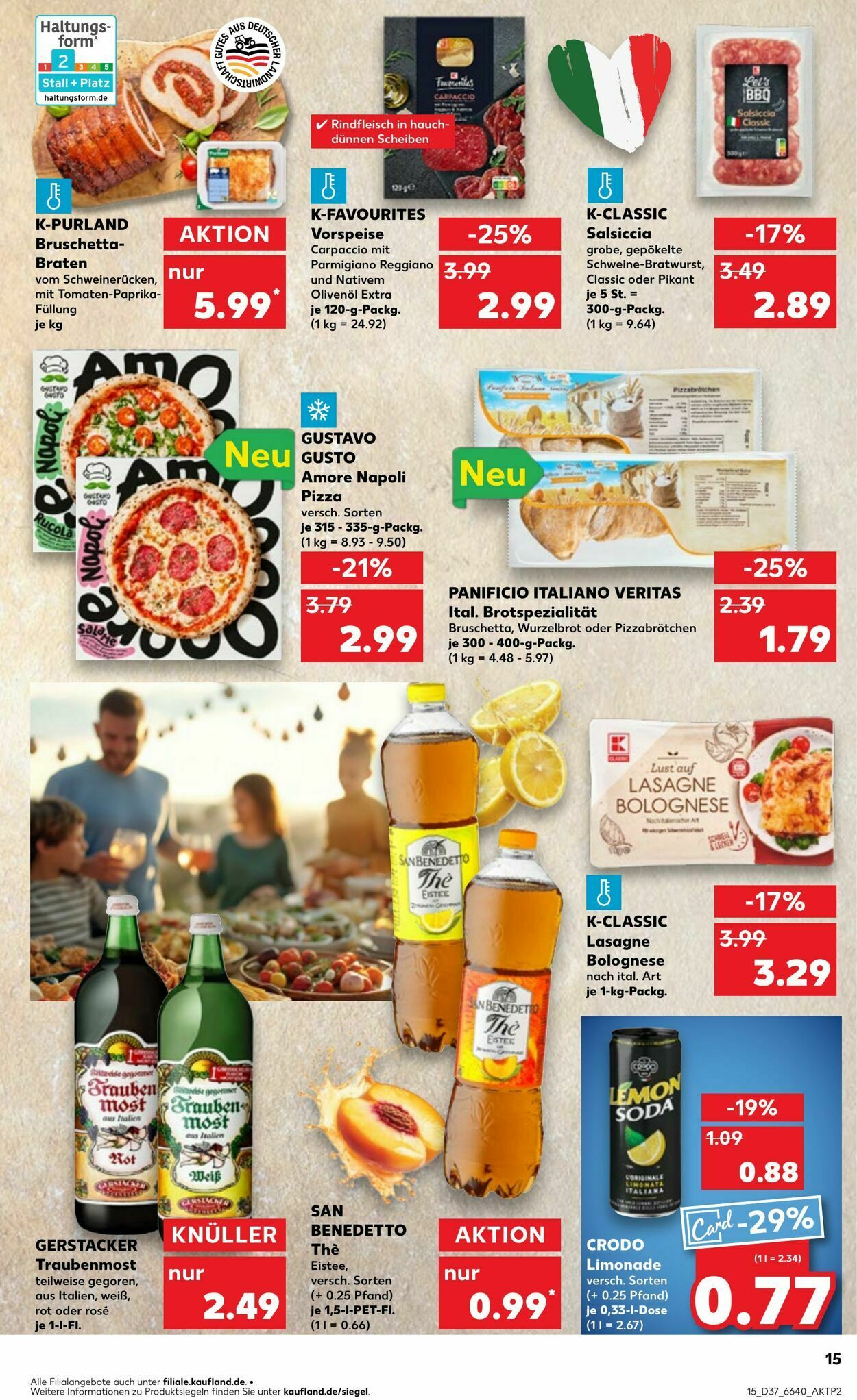 Prospekt Kaufland 11.09.2025 - 17.09.2025