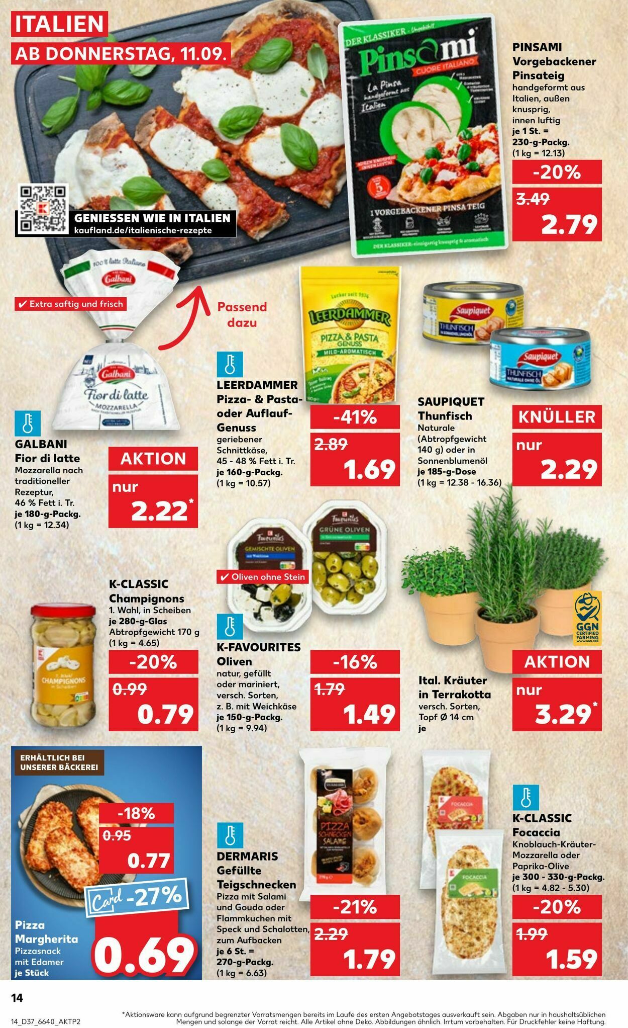 Prospekt Kaufland 11.09.2025 - 17.09.2025