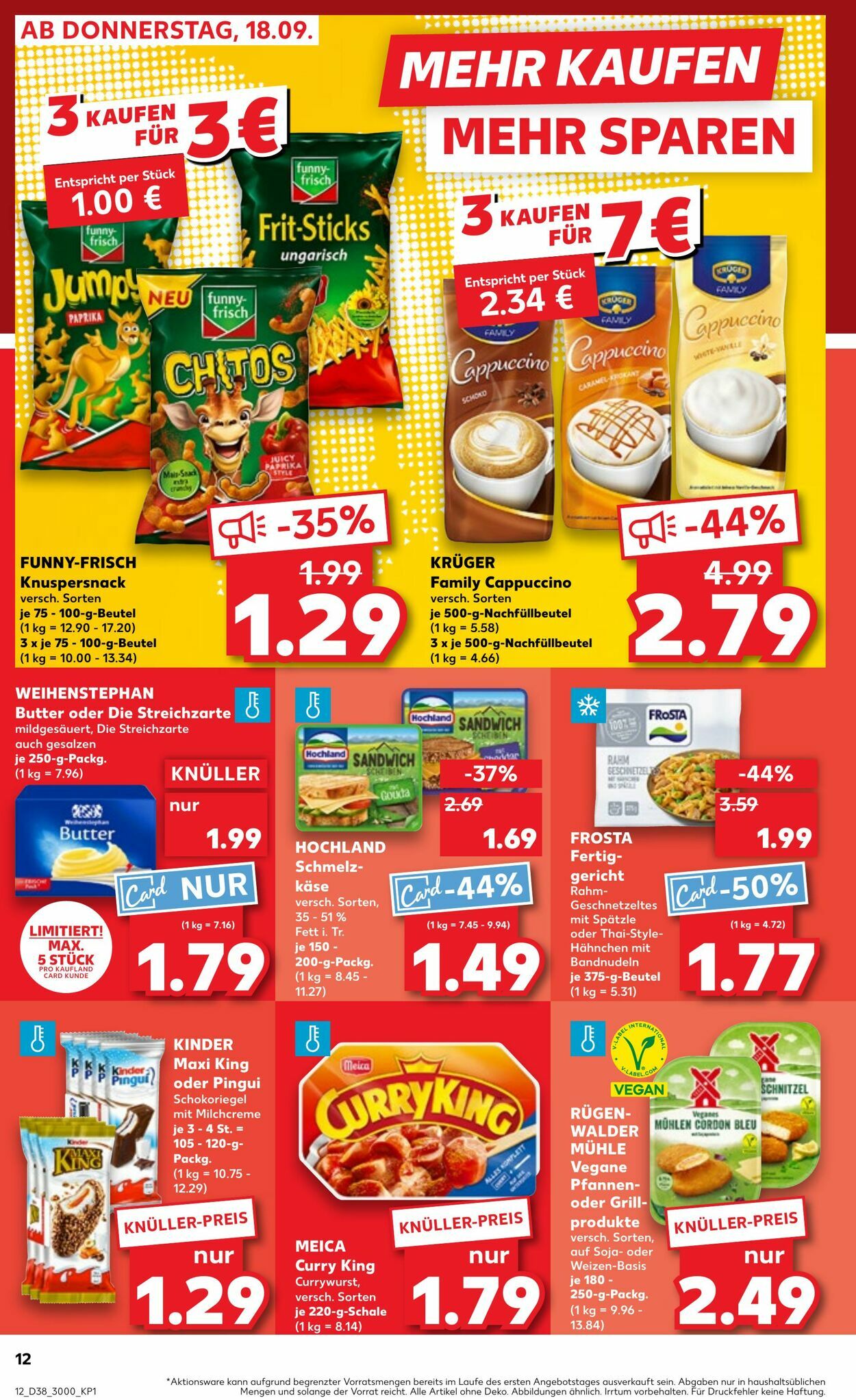 Prospekt Kaufland 21.09.2025 - 24.09.2025
