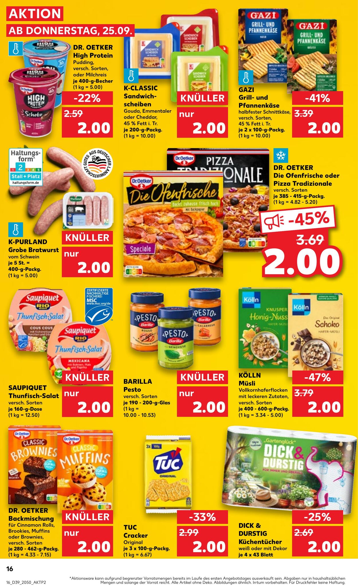 Prospekt Kaufland 28.09.2025 - 01.10.2025