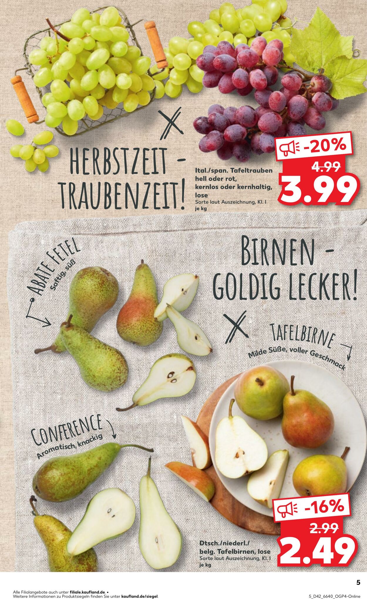 Prospekt Kaufland 16.10.2025 - 22.10.2025