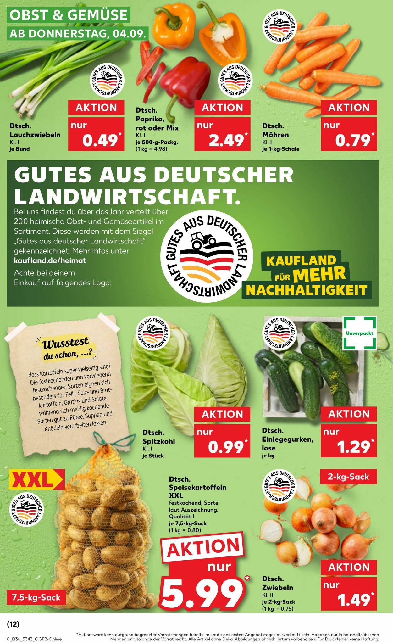 Prospekt Kaufland 07.09.2025 - 10.09.2025
