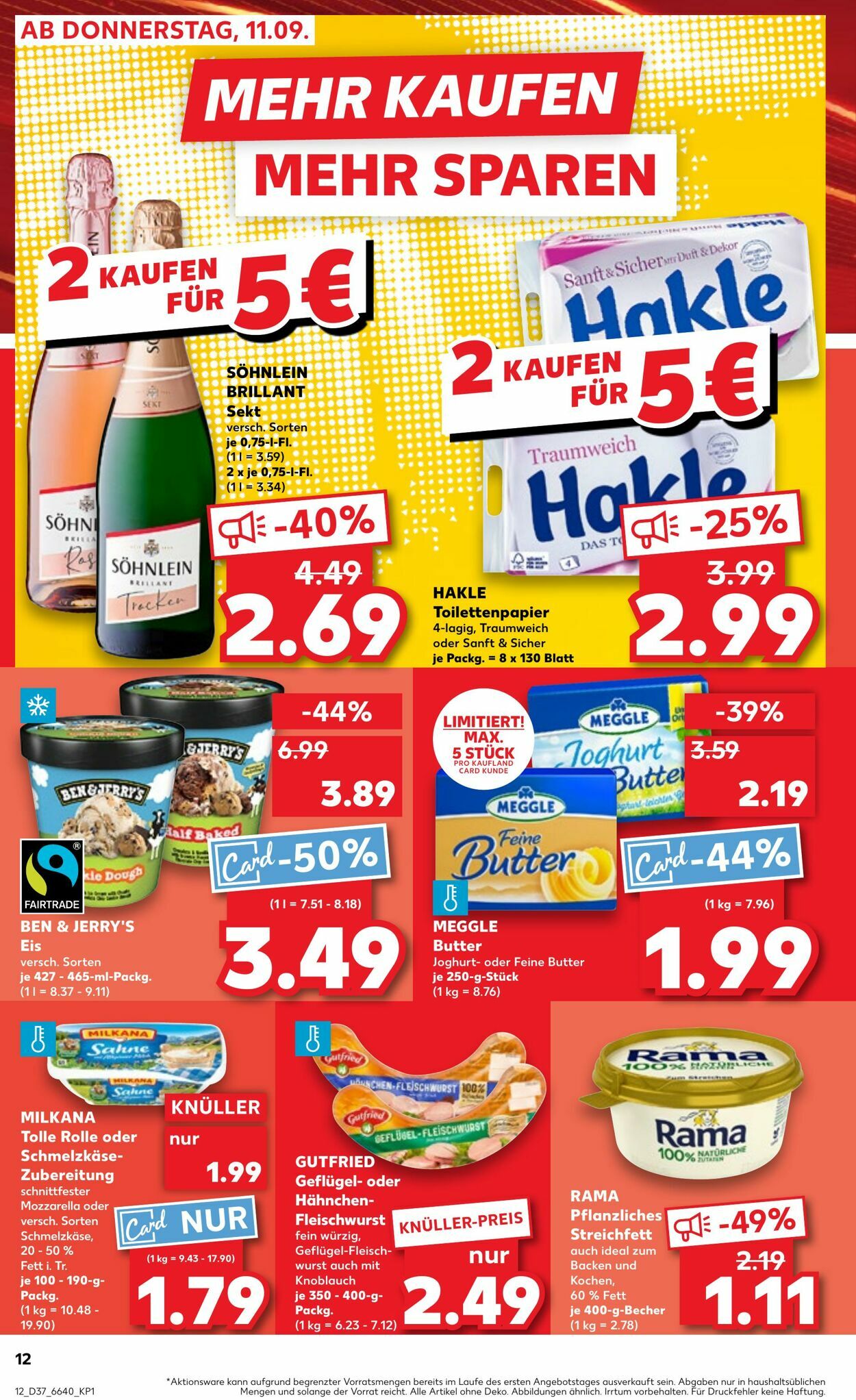 Prospekt Kaufland 14.09.2025 - 17.09.2025