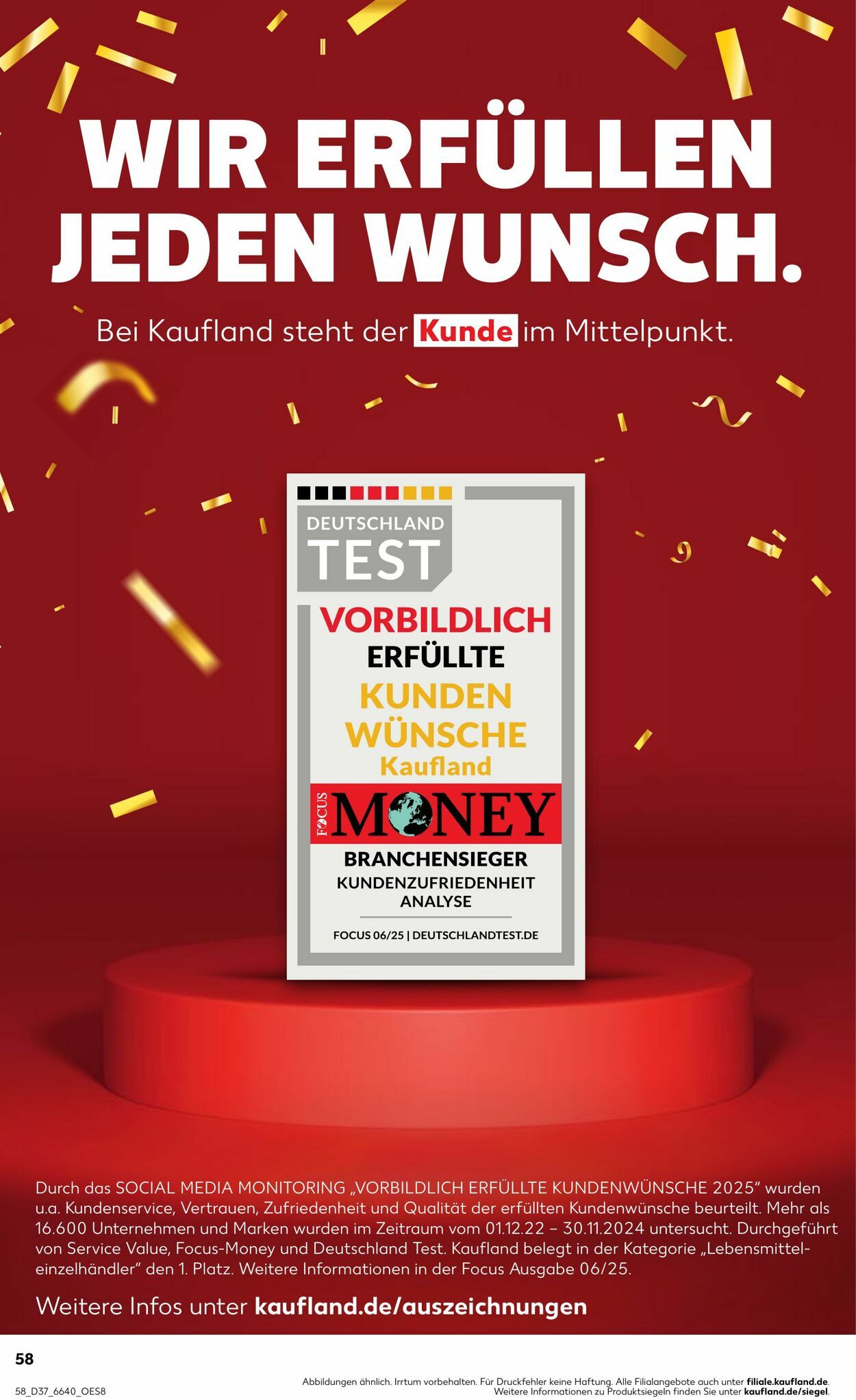 Prospekt Kaufland 14.09.2025 - 17.09.2025