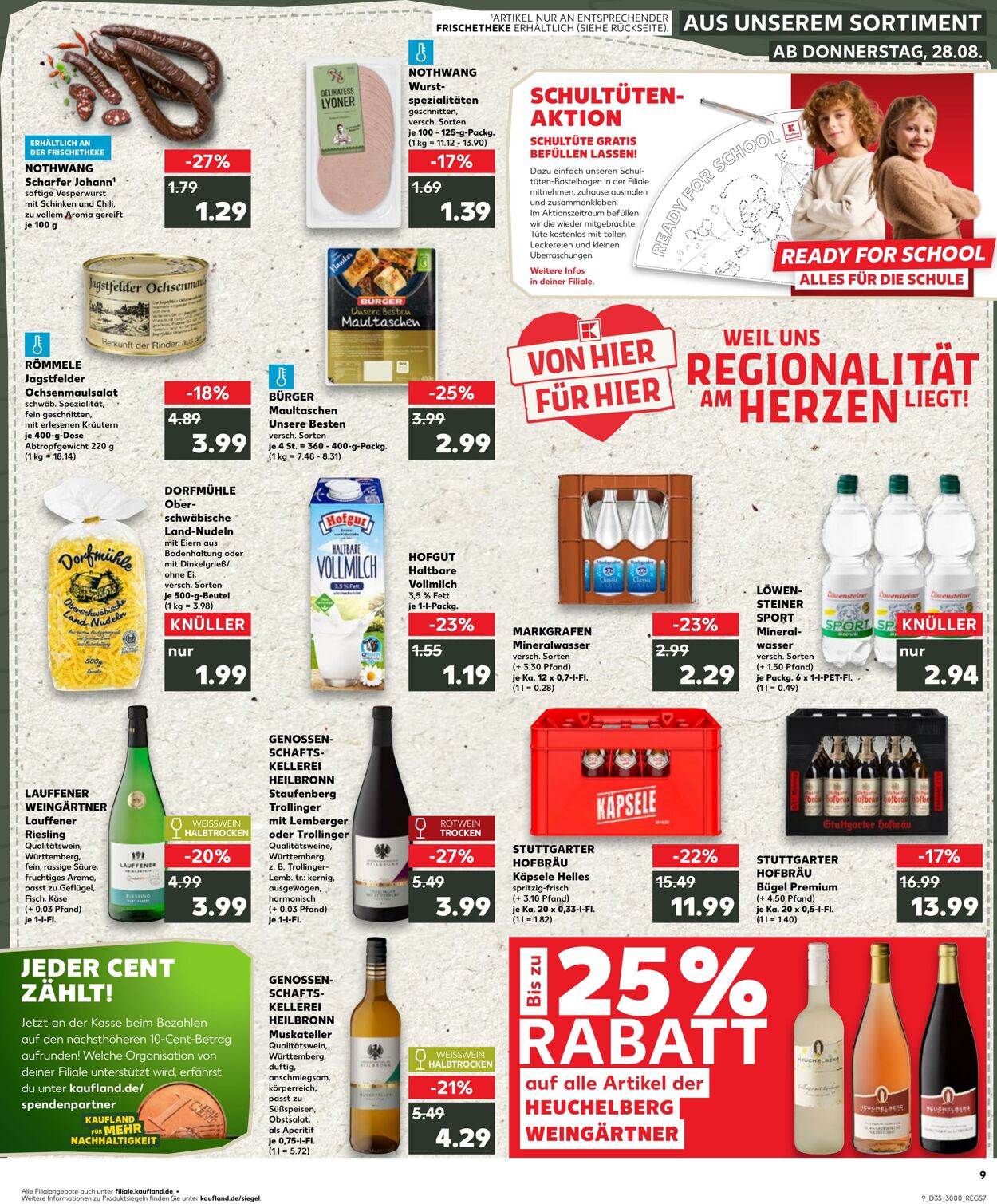 Prospekt Kaufland 28.08.2025 - 03.09.2025