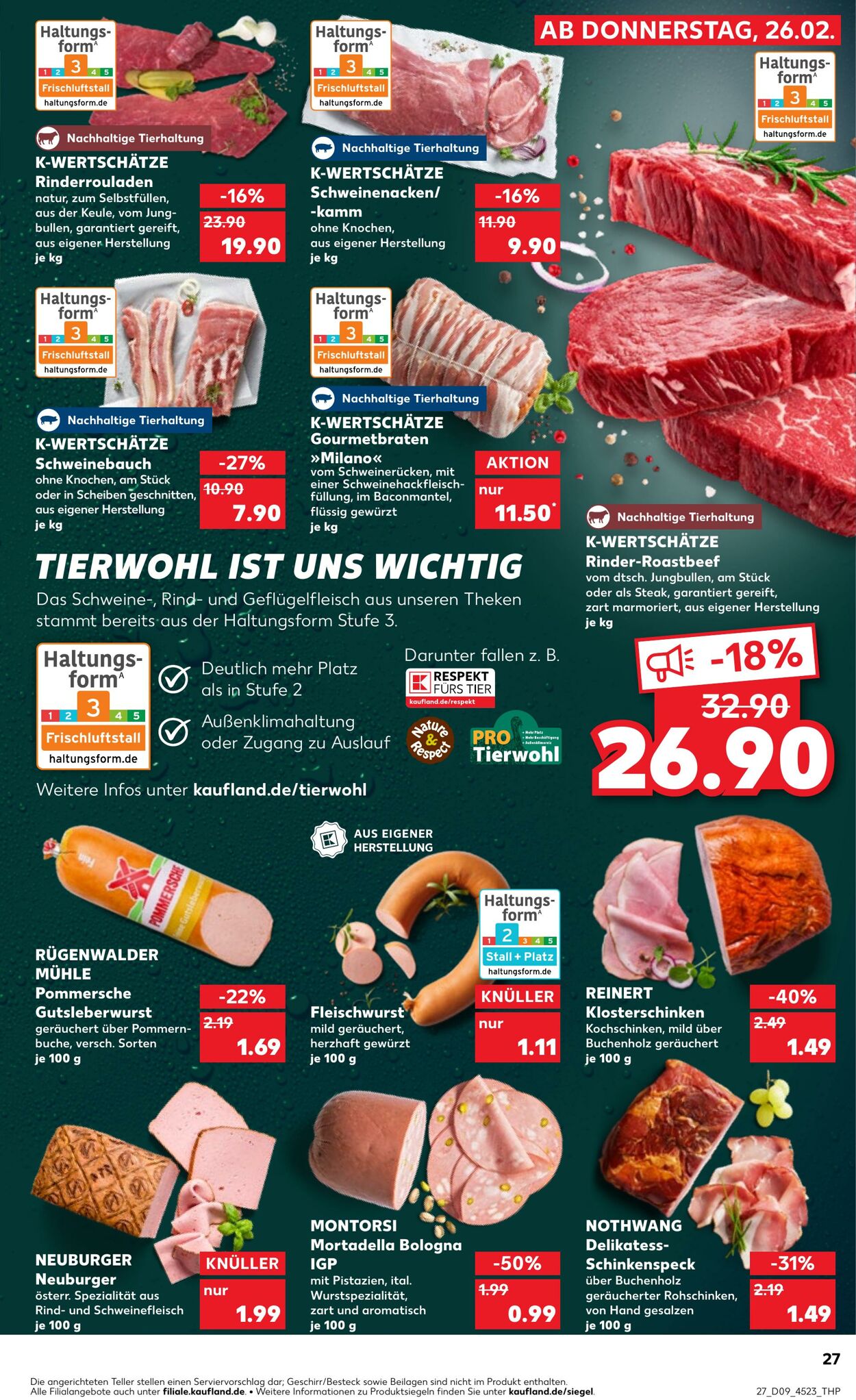 Prospekt Kaufland 26.02.2026 - 04.03.2026