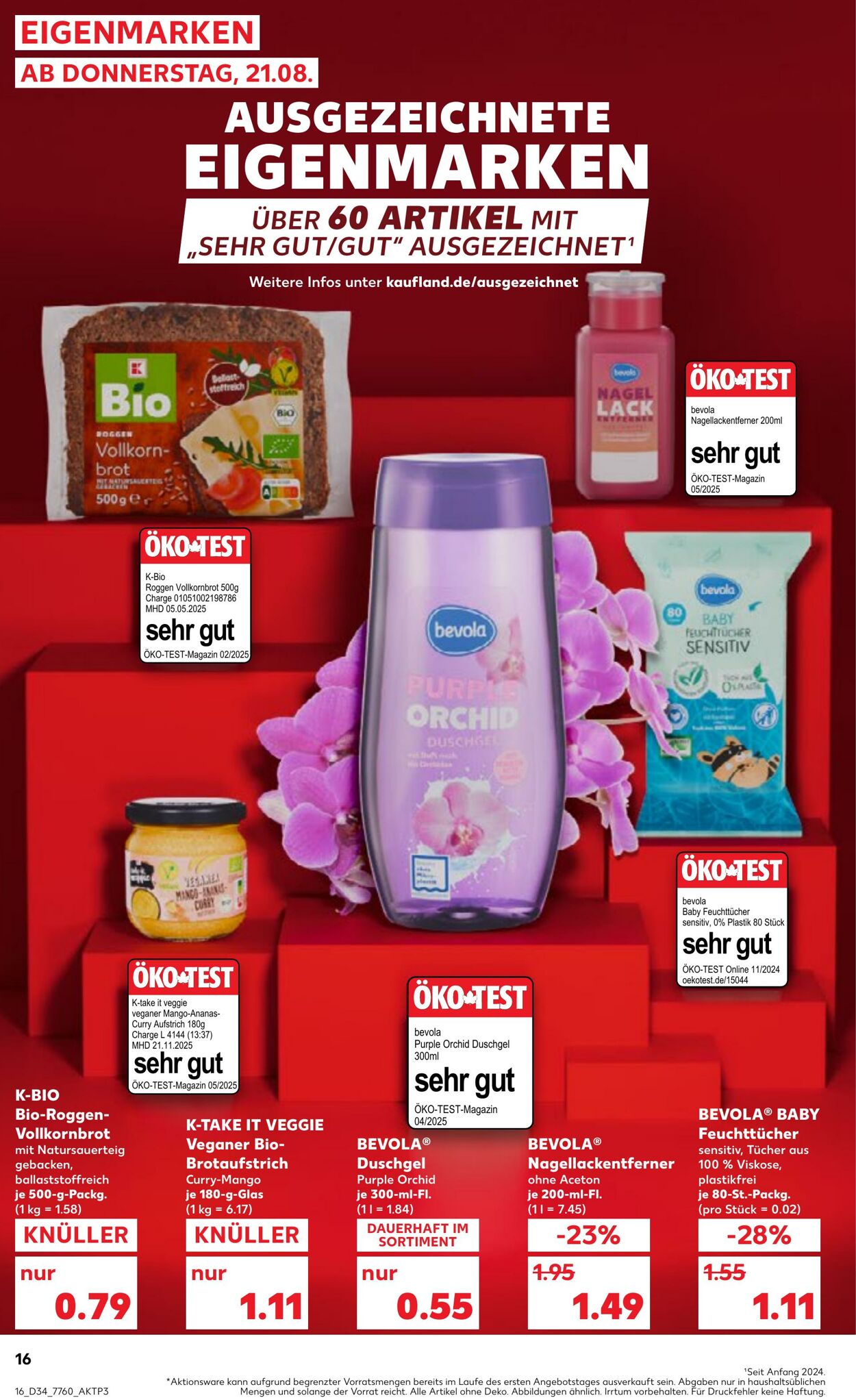 Prospekt Kaufland 21.08.2025 - 27.08.2025