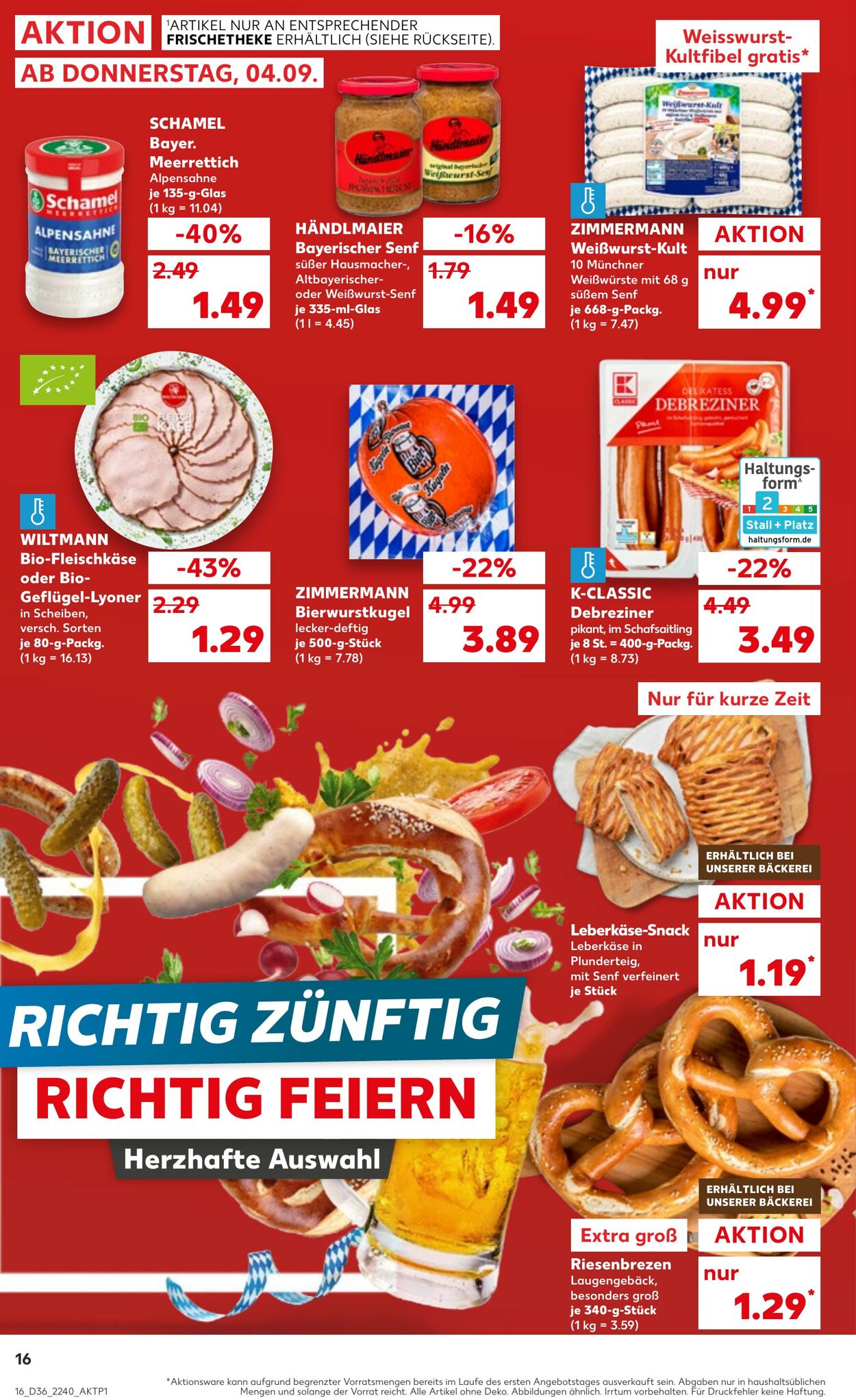 Prospekt Kaufland 07.09.2025 - 10.09.2025