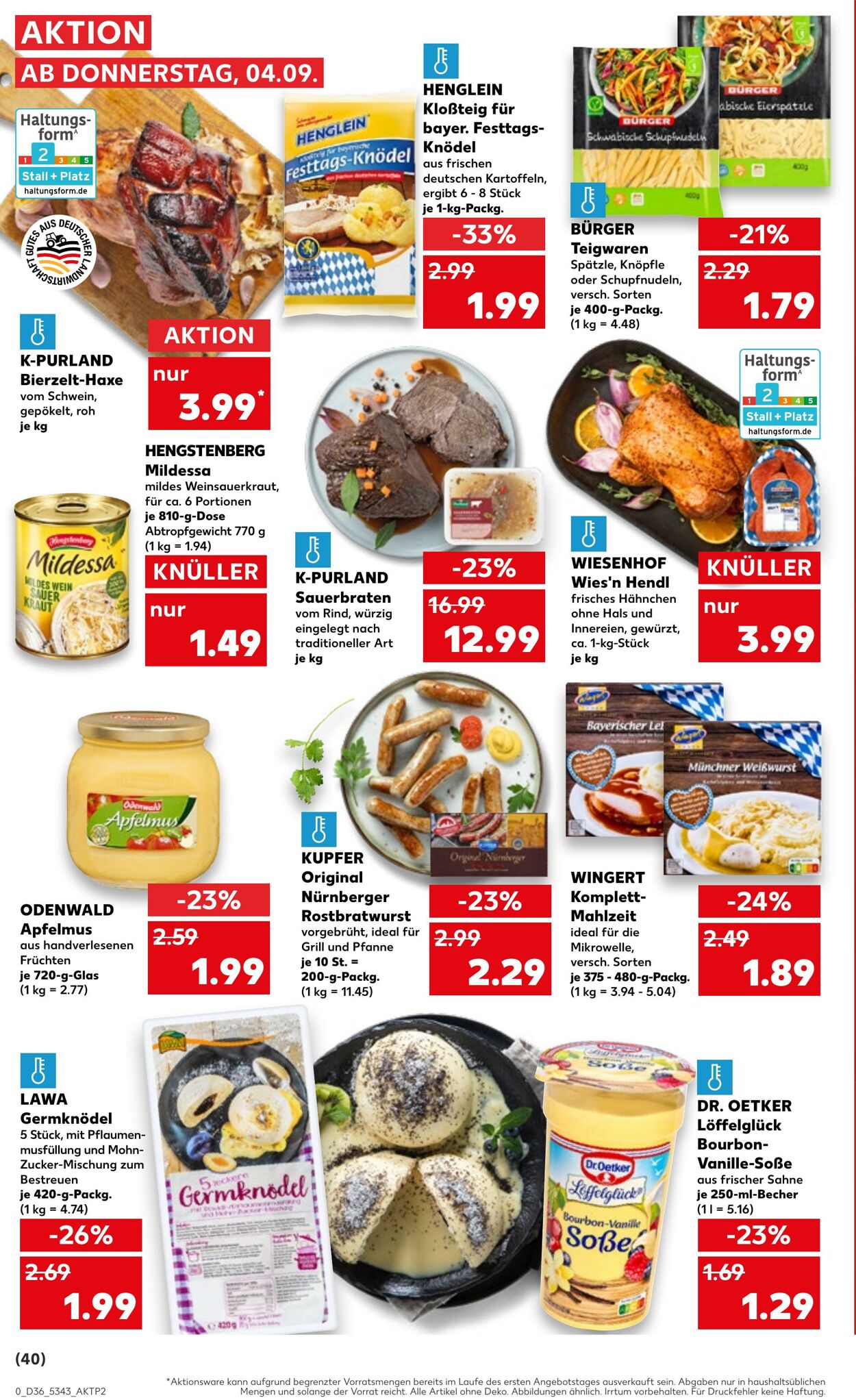 Prospekt Kaufland 07.09.2025 - 10.09.2025