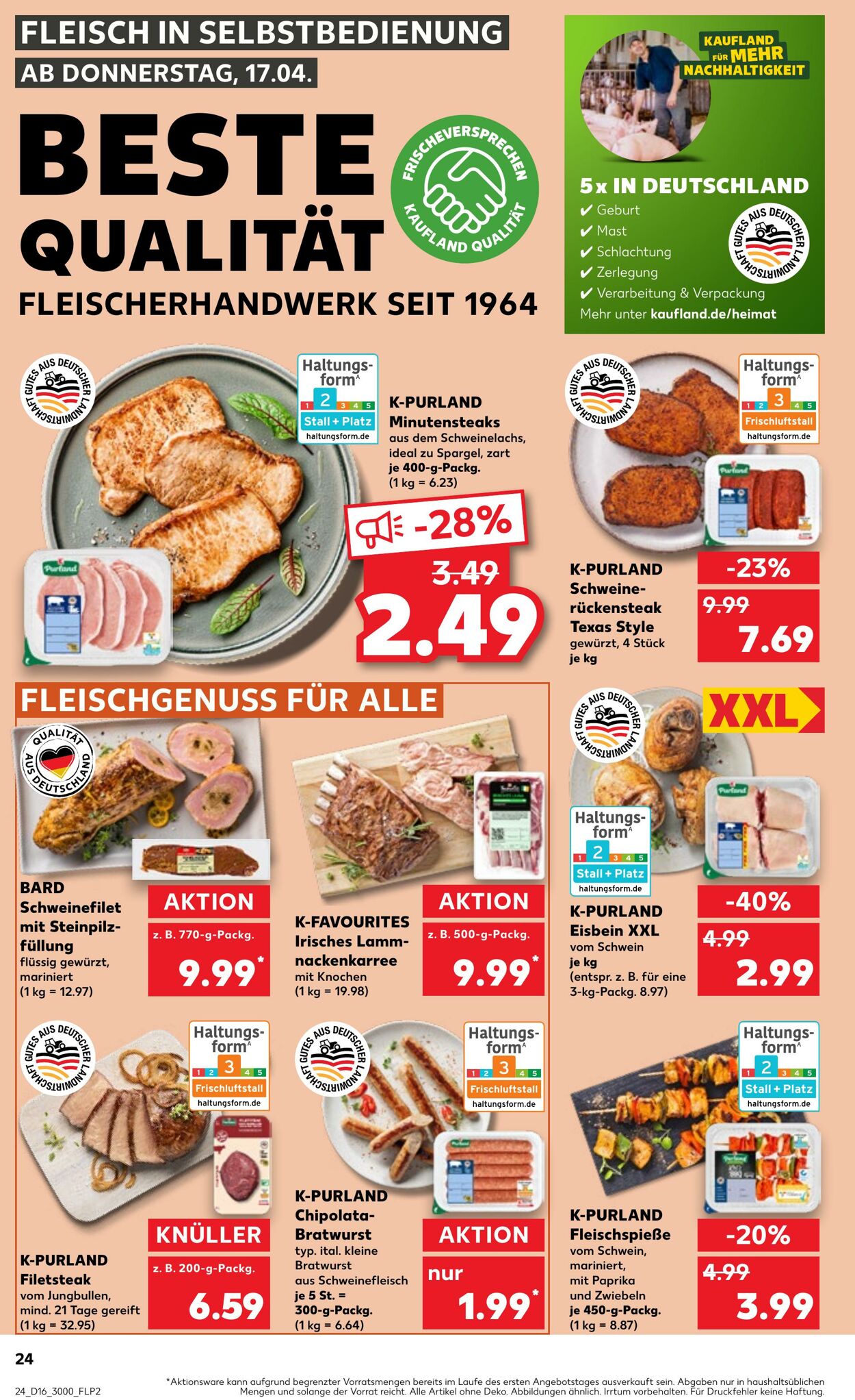 Prospekt Kaufland 17.04.2025 - 23.04.2025