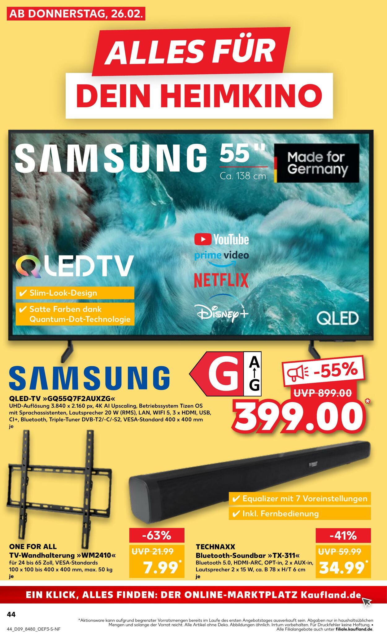 Prospekt Kaufland 26.02.2026 - 04.03.2026