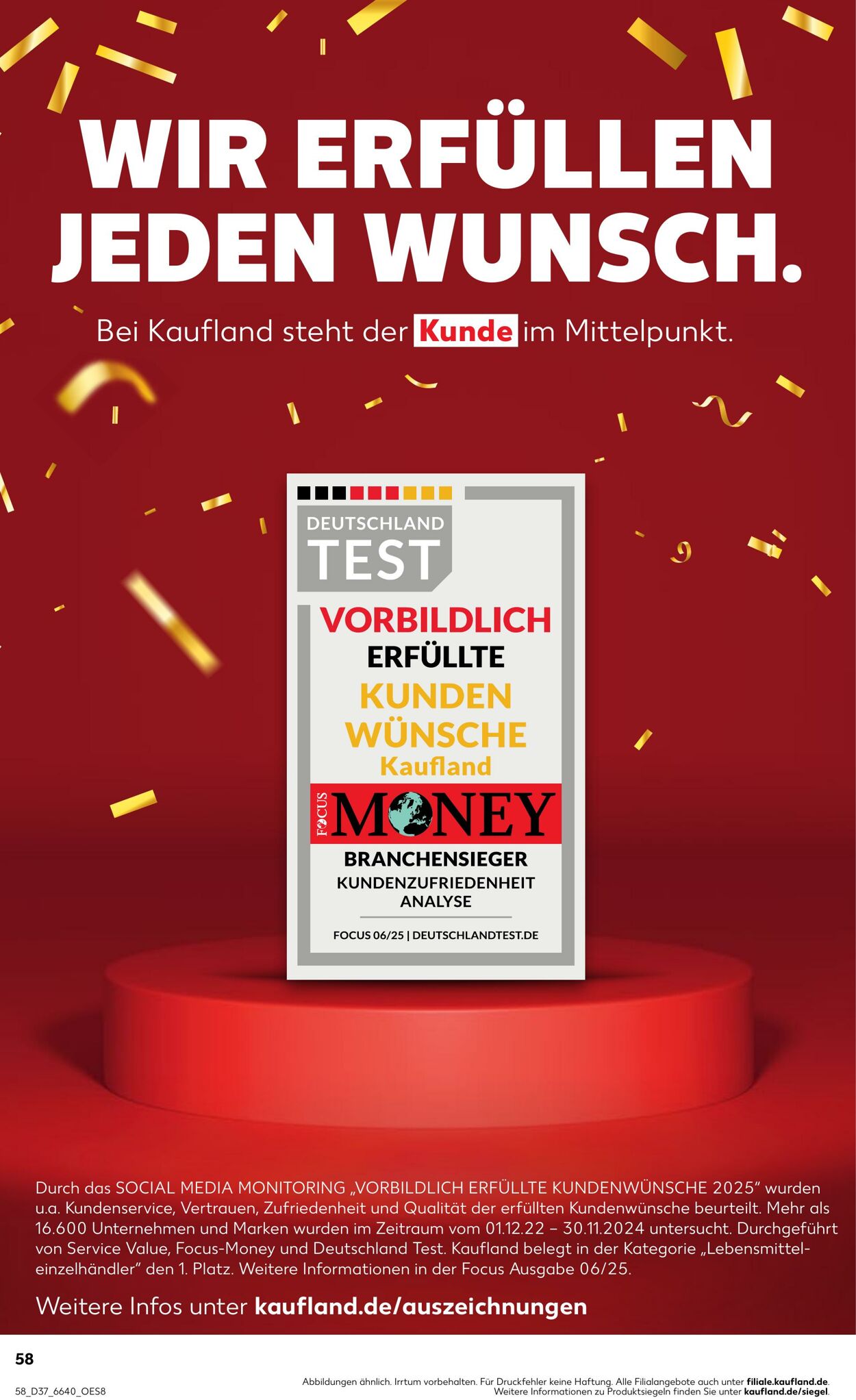 Prospekt Kaufland 11.09.2025 - 17.09.2025