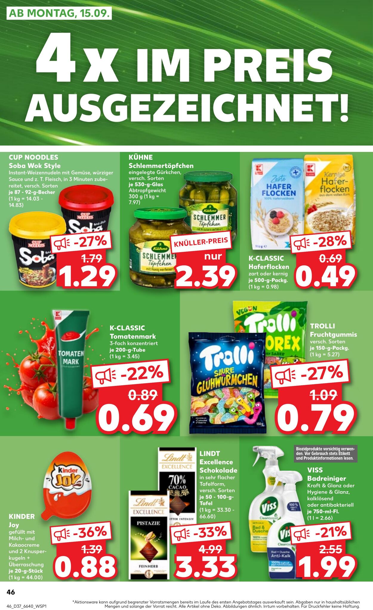 Prospekt Kaufland 11.09.2025 - 17.09.2025