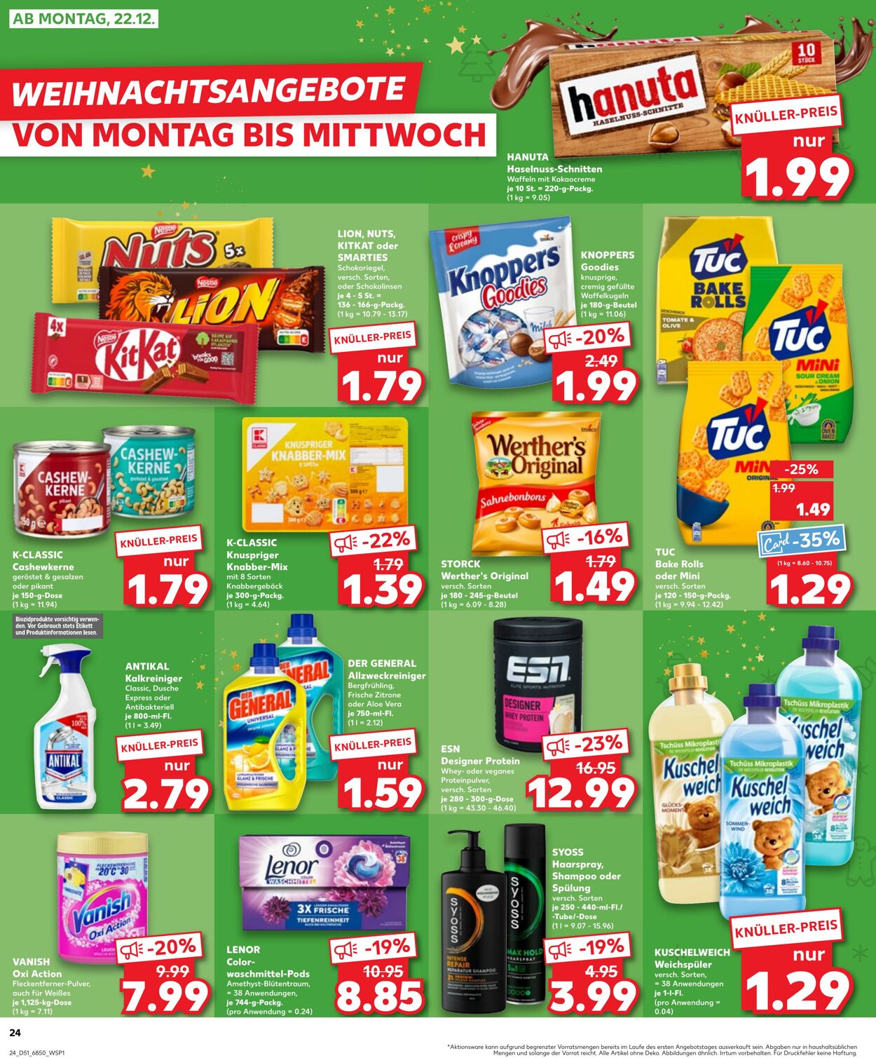 Prospekt Kaufland 18.12.2025 - 24.12.2025