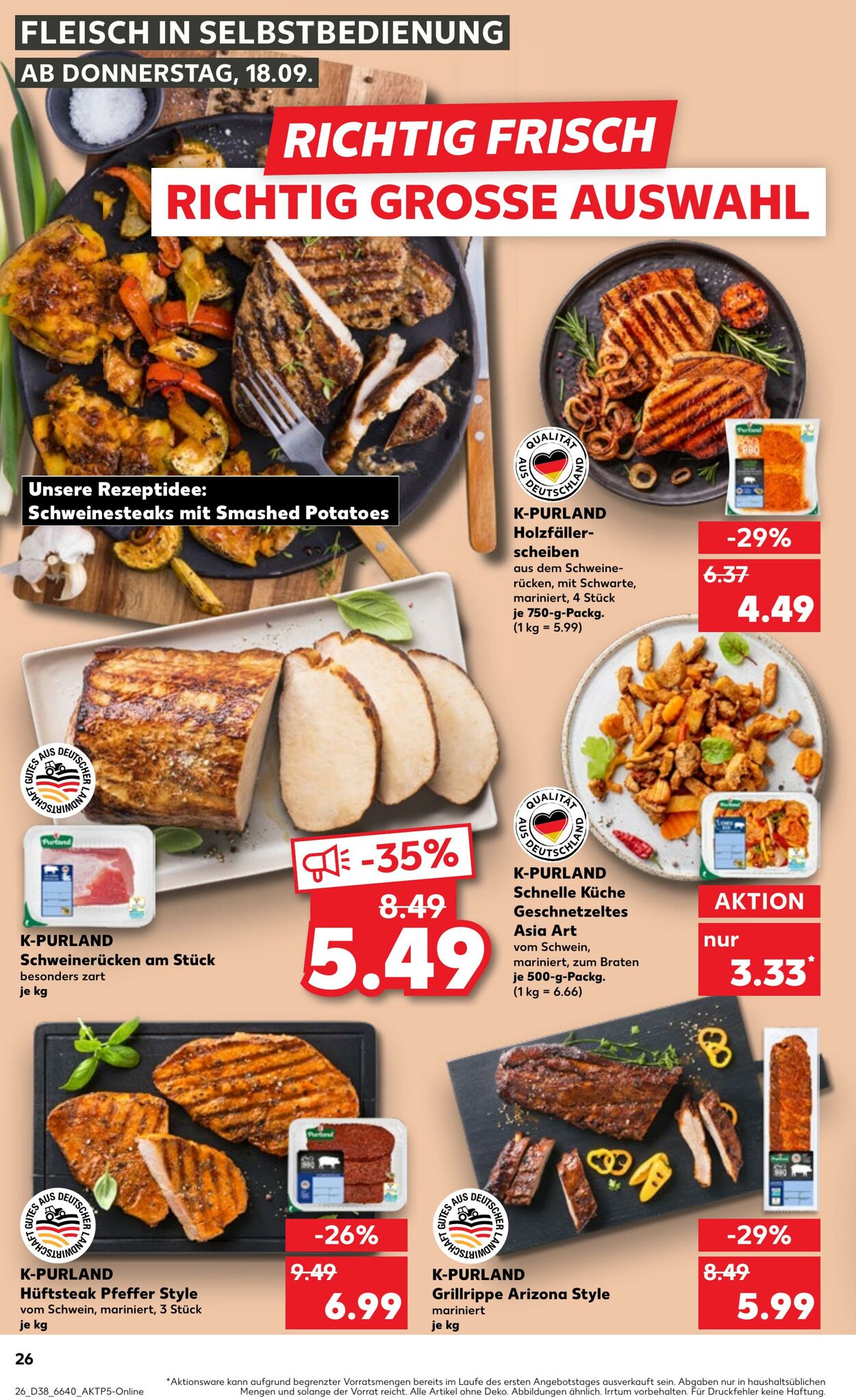 Prospekt Kaufland 18.09.2025 - 24.09.2025
