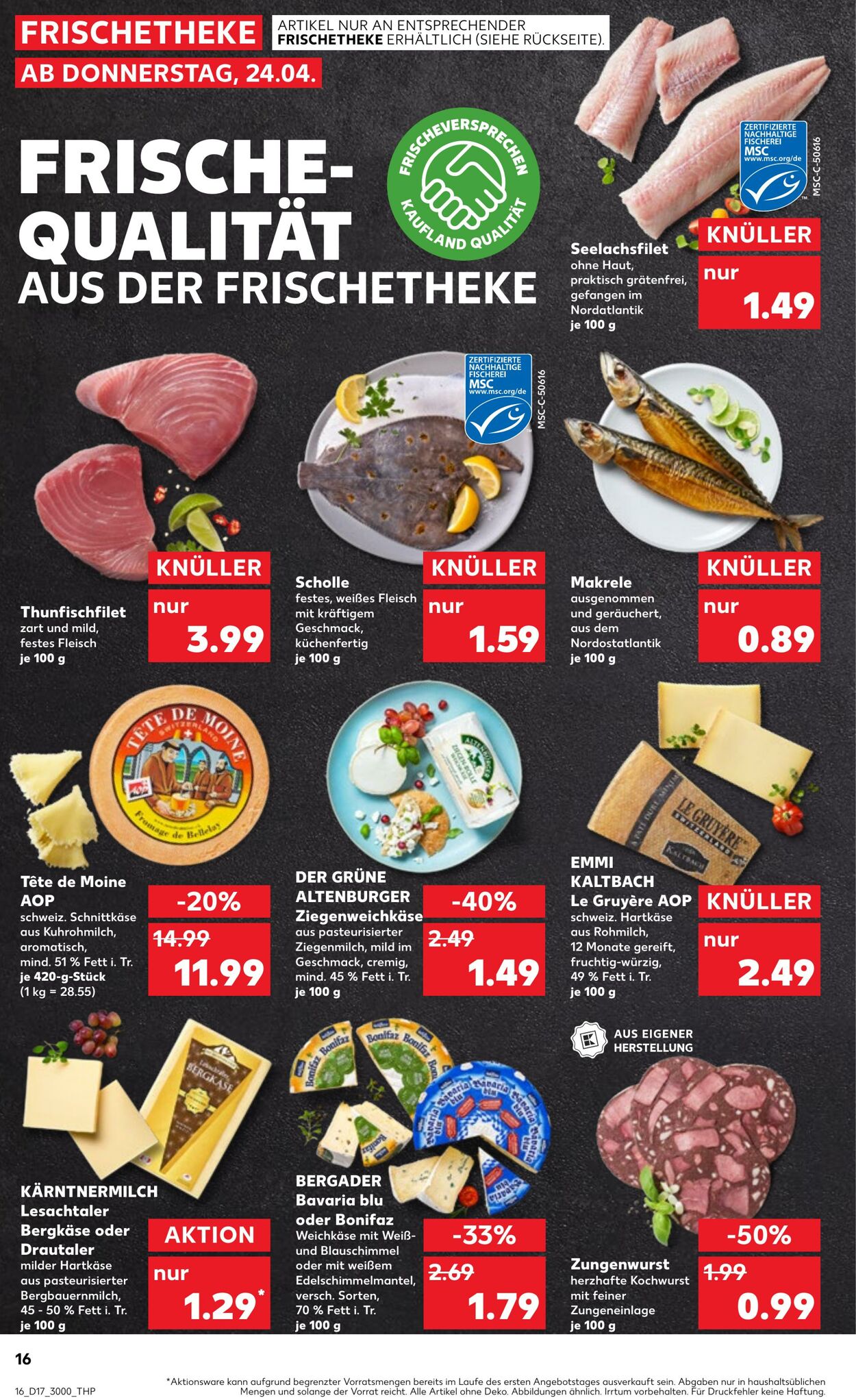 Prospekt Kaufland 24.04.2025 - 30.04.2025