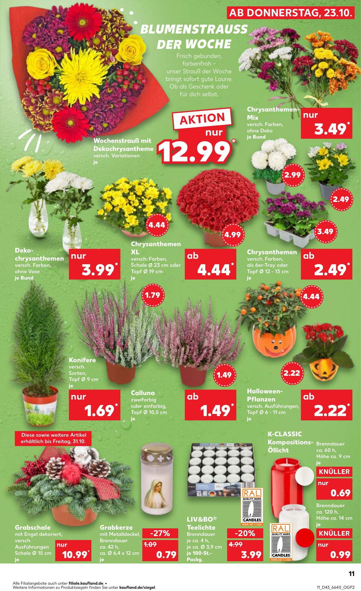 Prospekt Kaufland 26.10.2025 - 29.10.2025