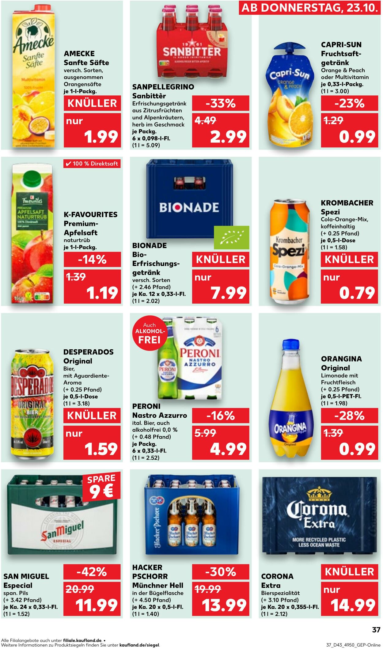 Prospekt Kaufland 26.10.2025 - 29.10.2025