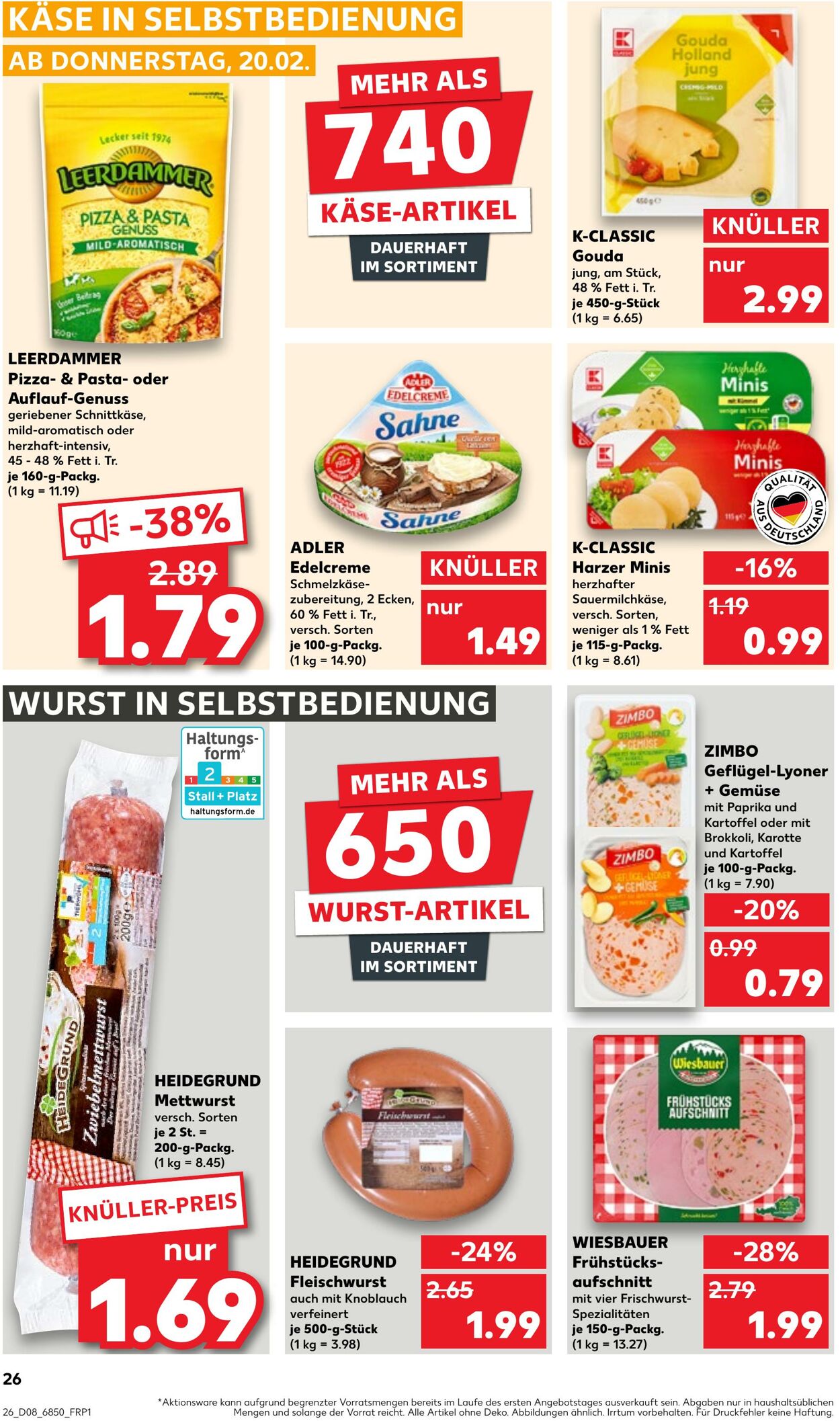 Prospekt Kaufland 20.02.2025 - 26.02.2025