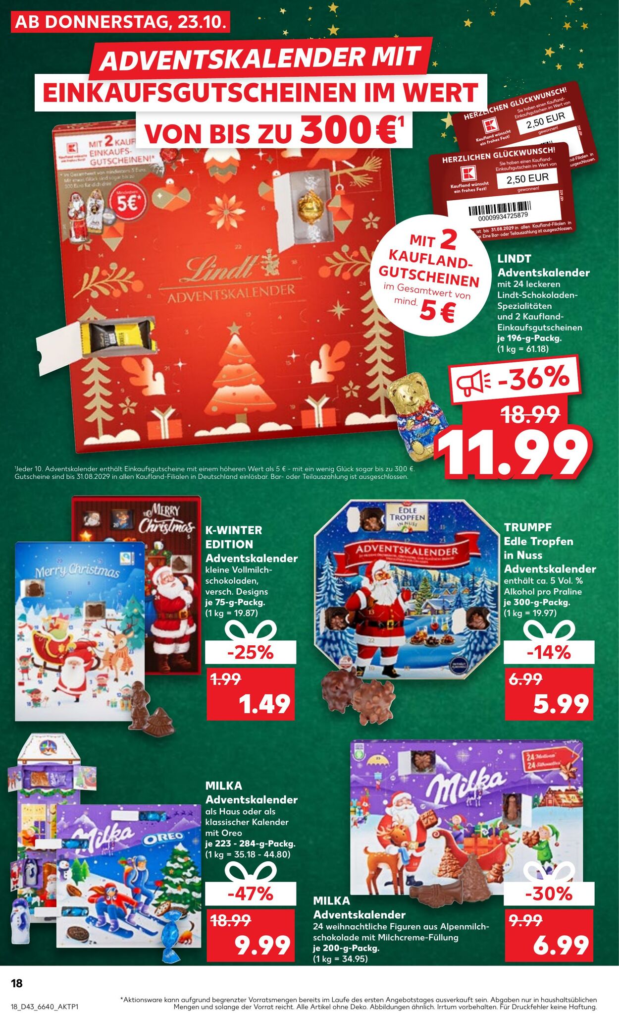 Prospekt Kaufland 26.10.2025 - 29.10.2025