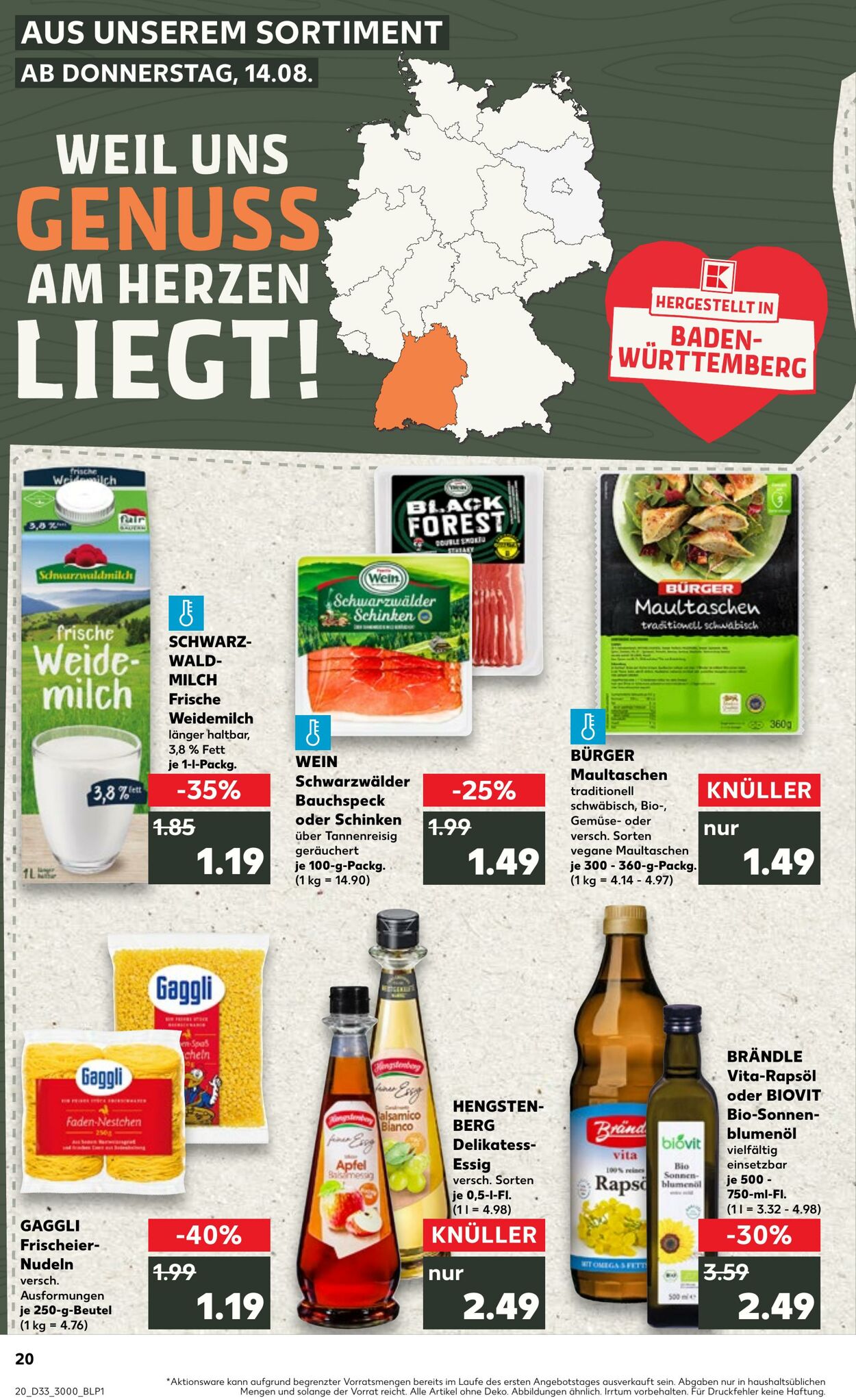 Prospekt Kaufland 14.08.2025 - 20.08.2025
