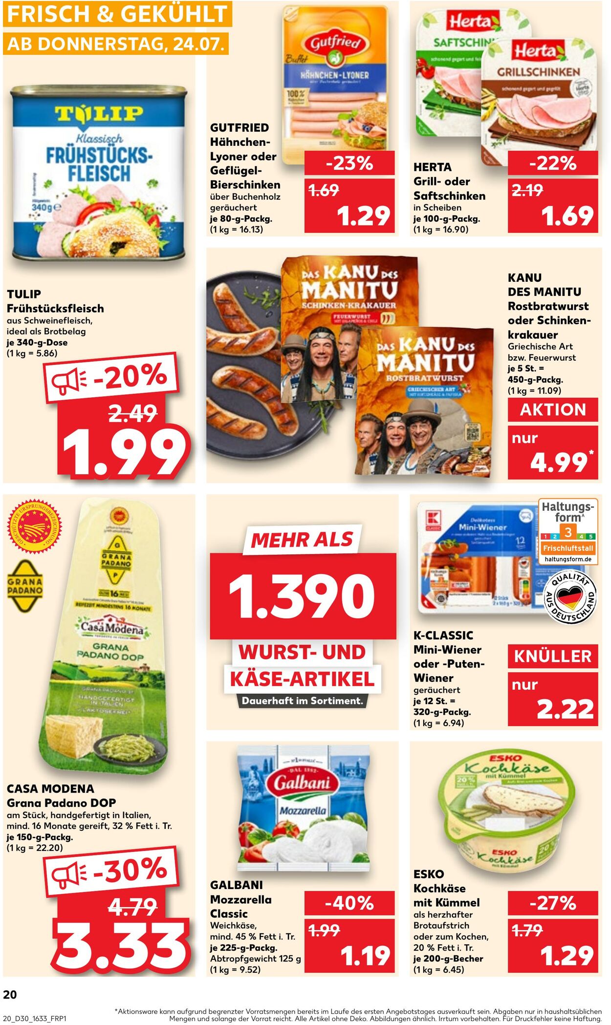 Prospekt Kaufland 24.07.2025 - 30.07.2025
