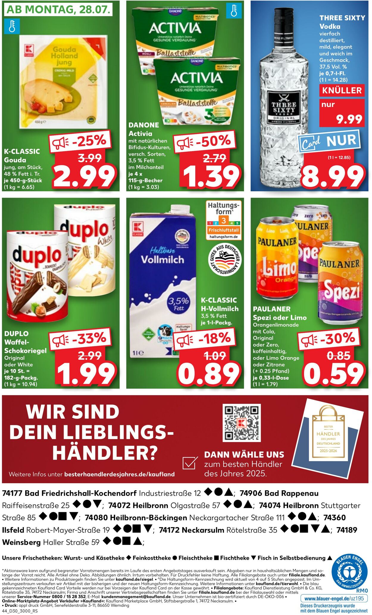 Prospekt Kaufland 24.07.2025 - 30.07.2025