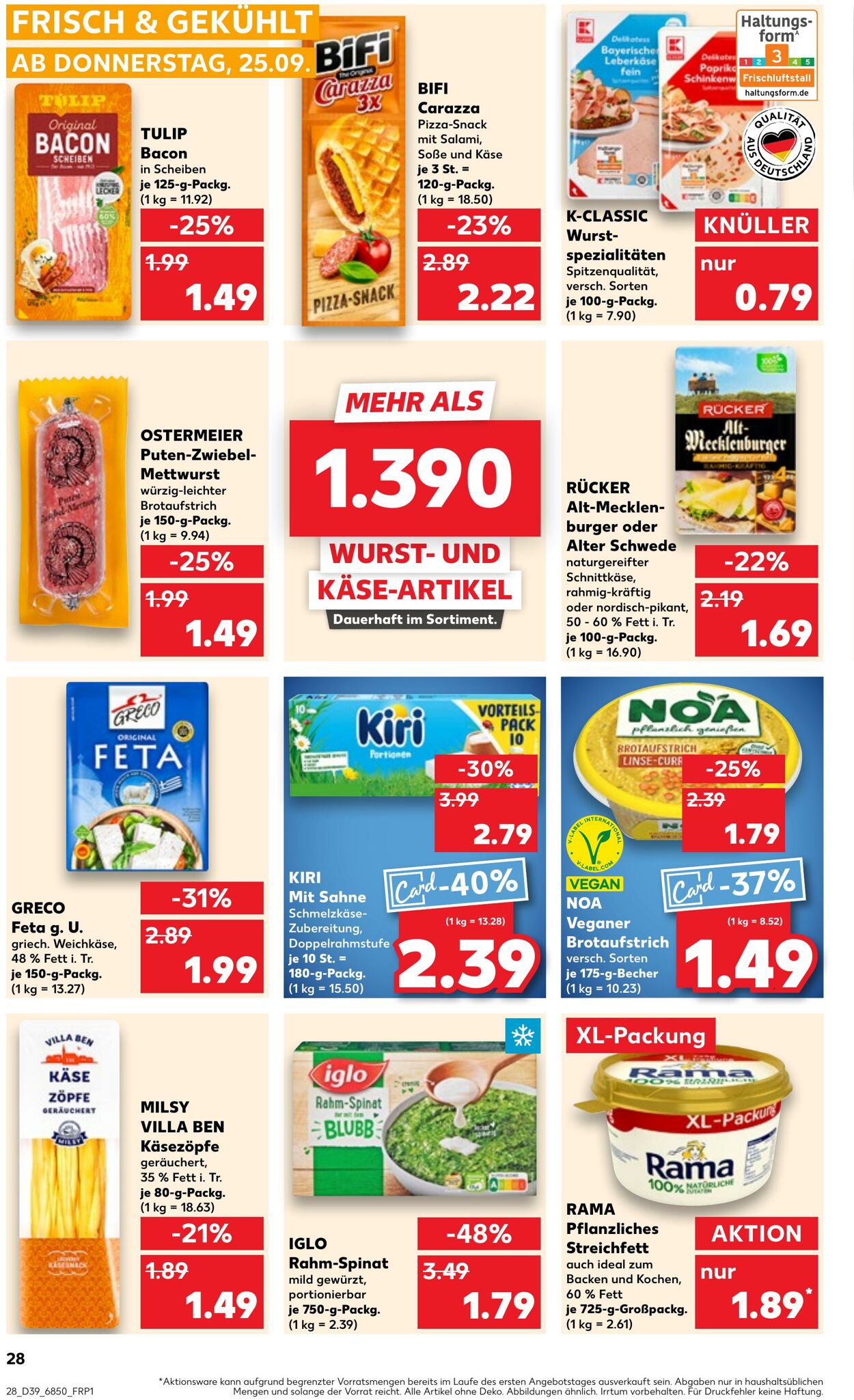 Prospekt Kaufland 28.09.2025 - 01.10.2025