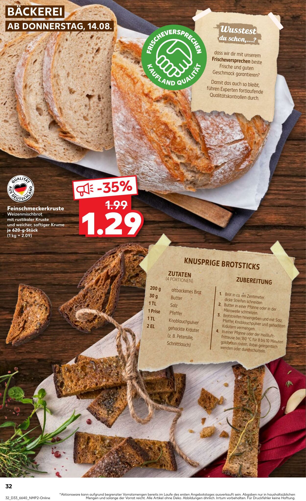 Prospekt Kaufland 14.08.2025 - 20.08.2025