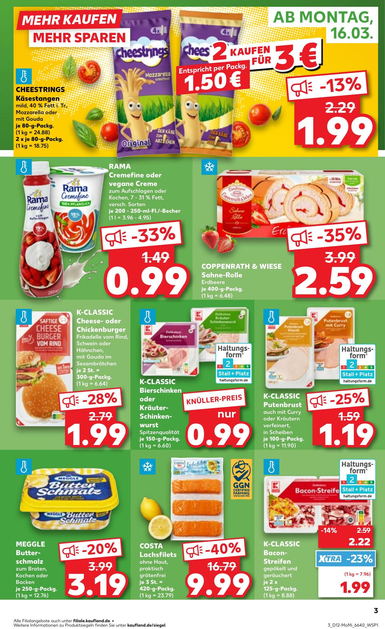 Prospekt Kaufland 16.03.2026 - 18.03.2026