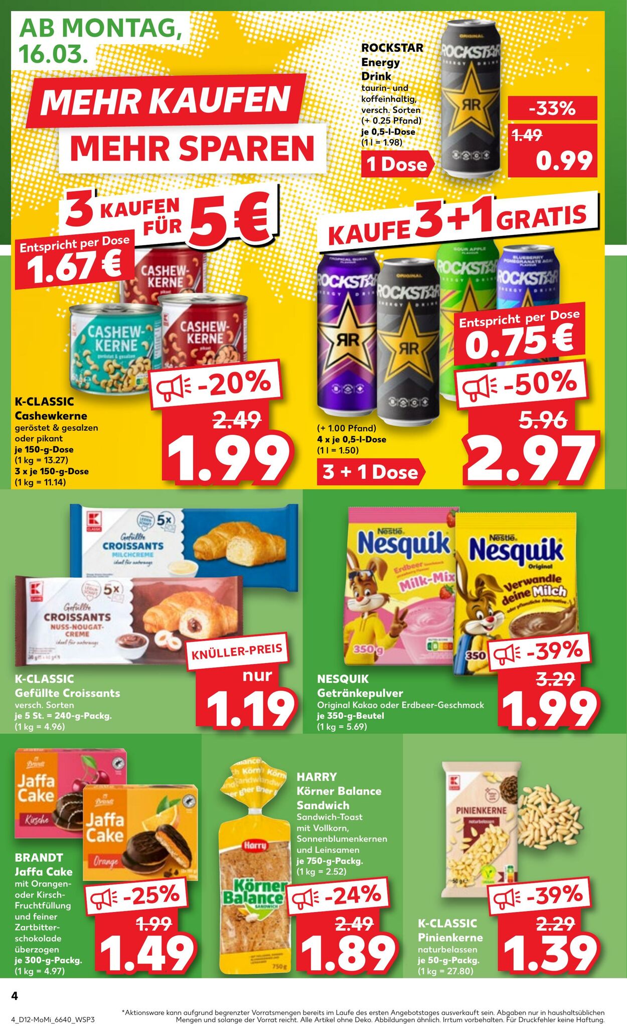 Prospekt Kaufland 16.03.2026 - 18.03.2026