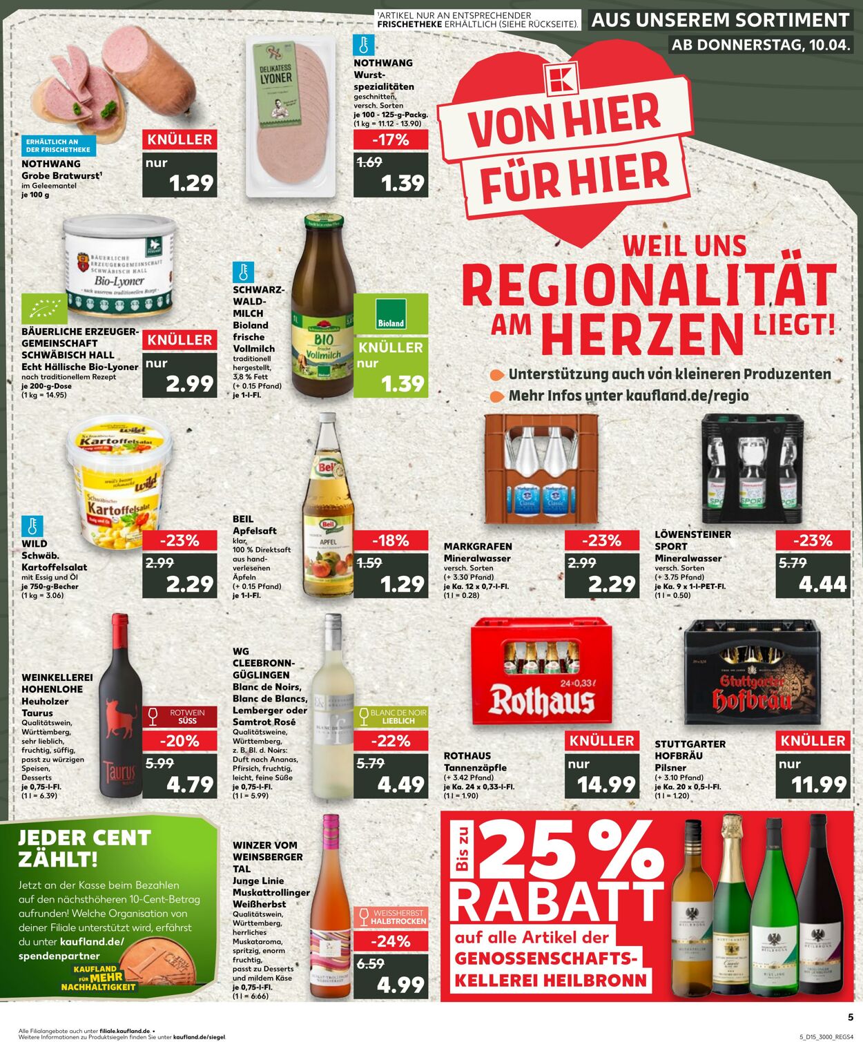 Prospekt Kaufland 10.04.2025 - 16.04.2025