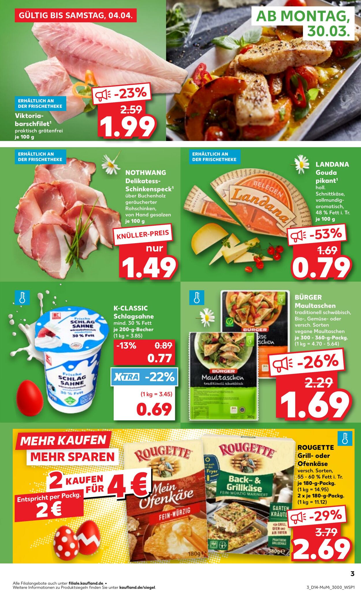 Prospekt Kaufland 30.03.2026 - 01.04.2026
