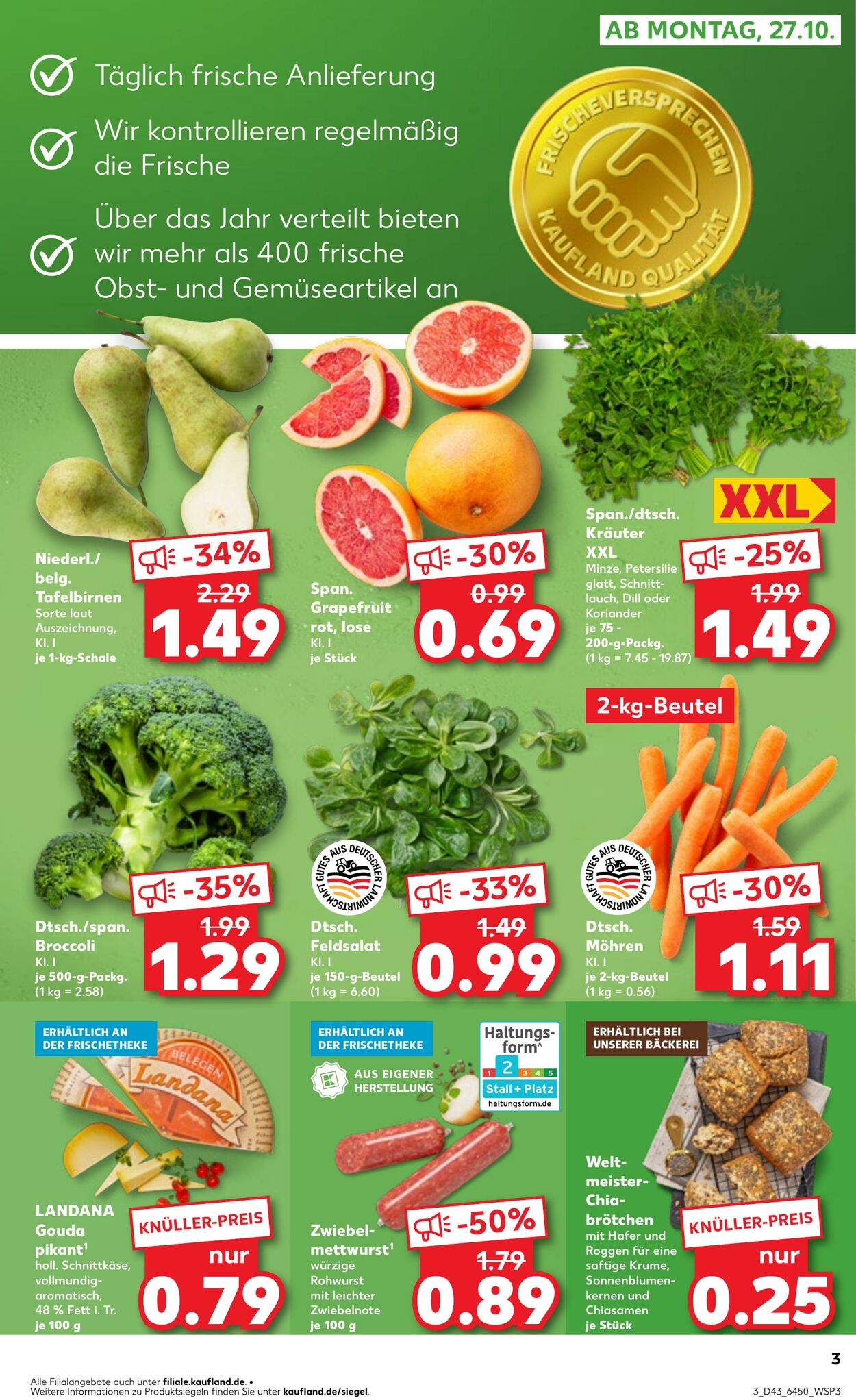 Prospekt Kaufland 26.10.2025 - 29.10.2025